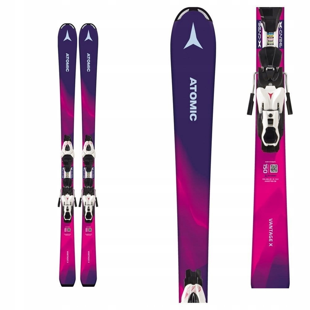 Narty Atomic Vantage X Dł. 140cm + Wiązania Atomic