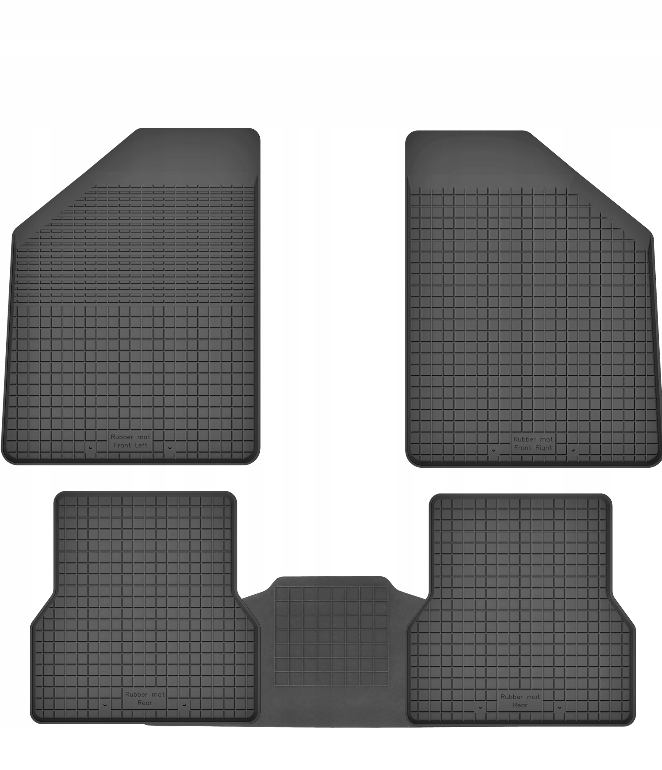 Dywaniki gumowe do Ford Fiesta MK4 95-99 TUNEL