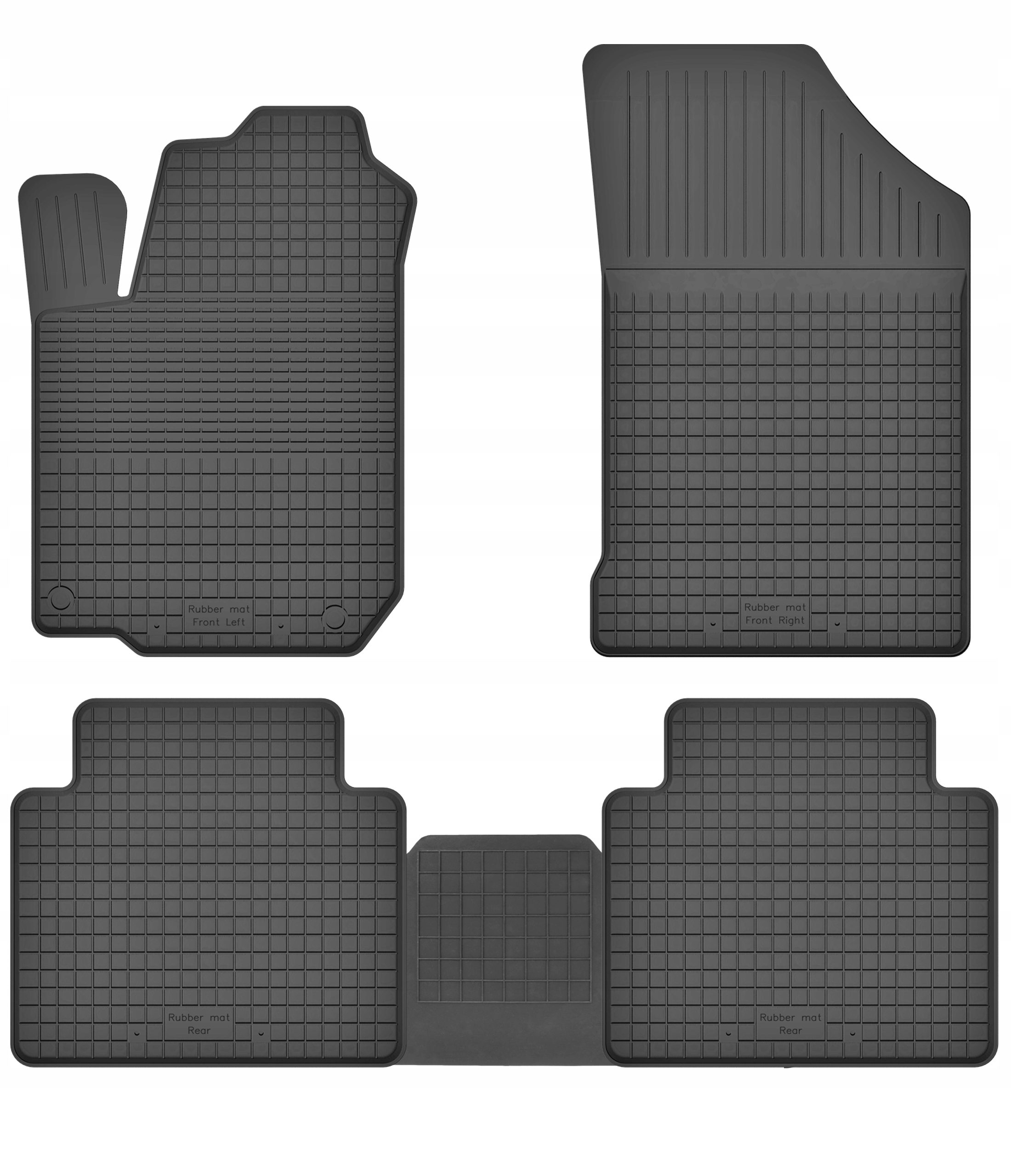 Dywaniki gumowe do Renault Thalia TUNEL