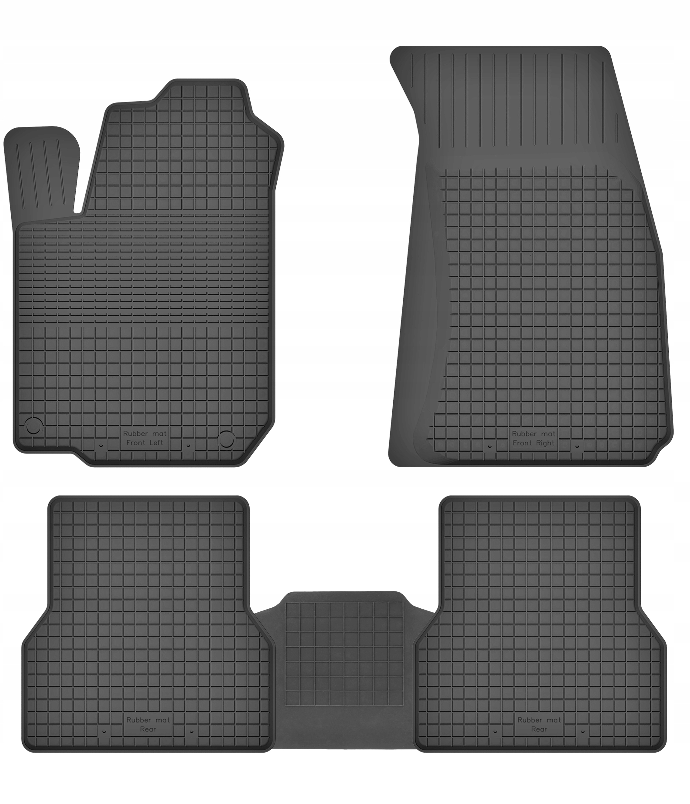 Dywaniki gumowe do Renault Modus TUNEL