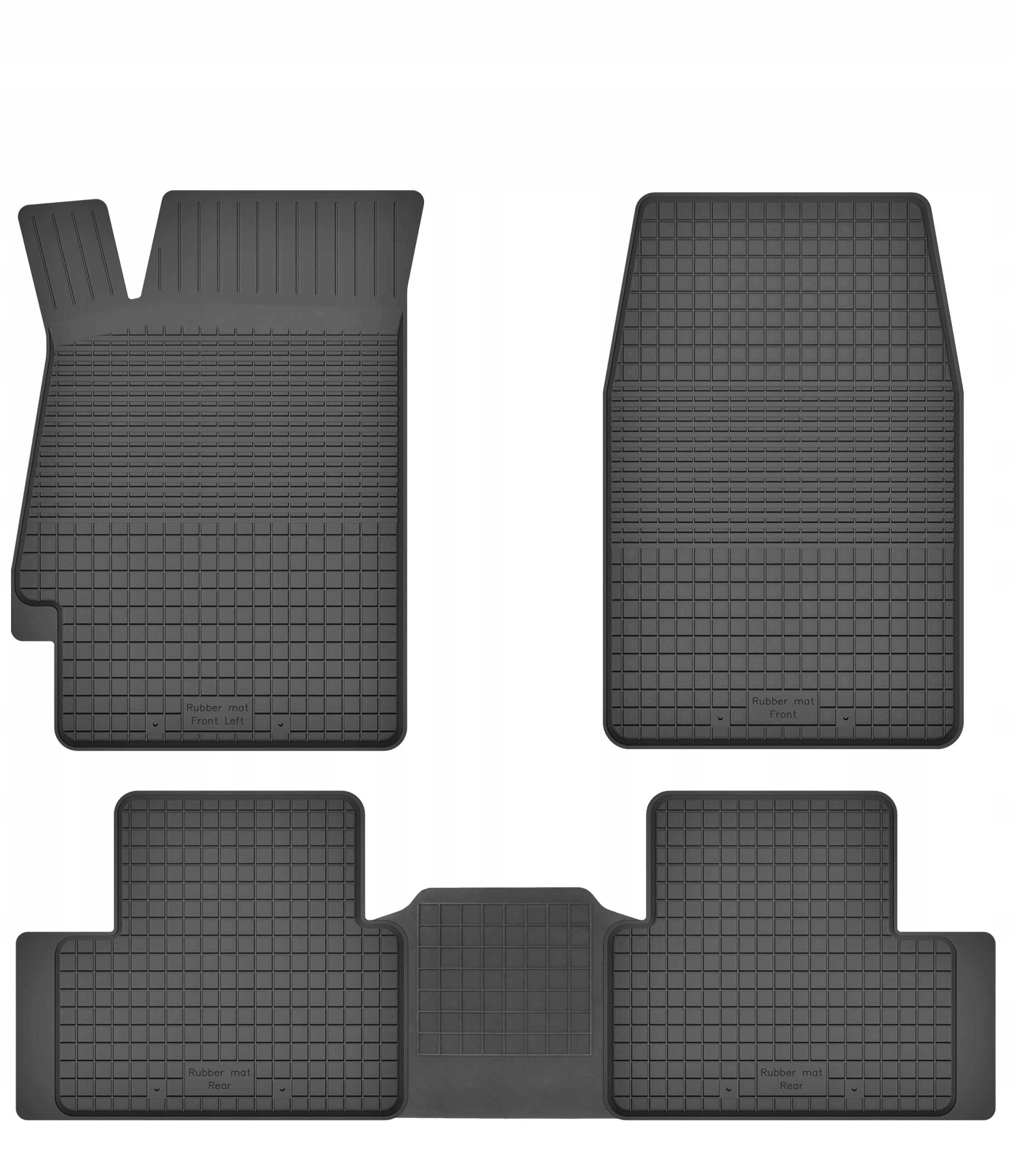 Dywaniki gumowe do Renault Captur TUNEL