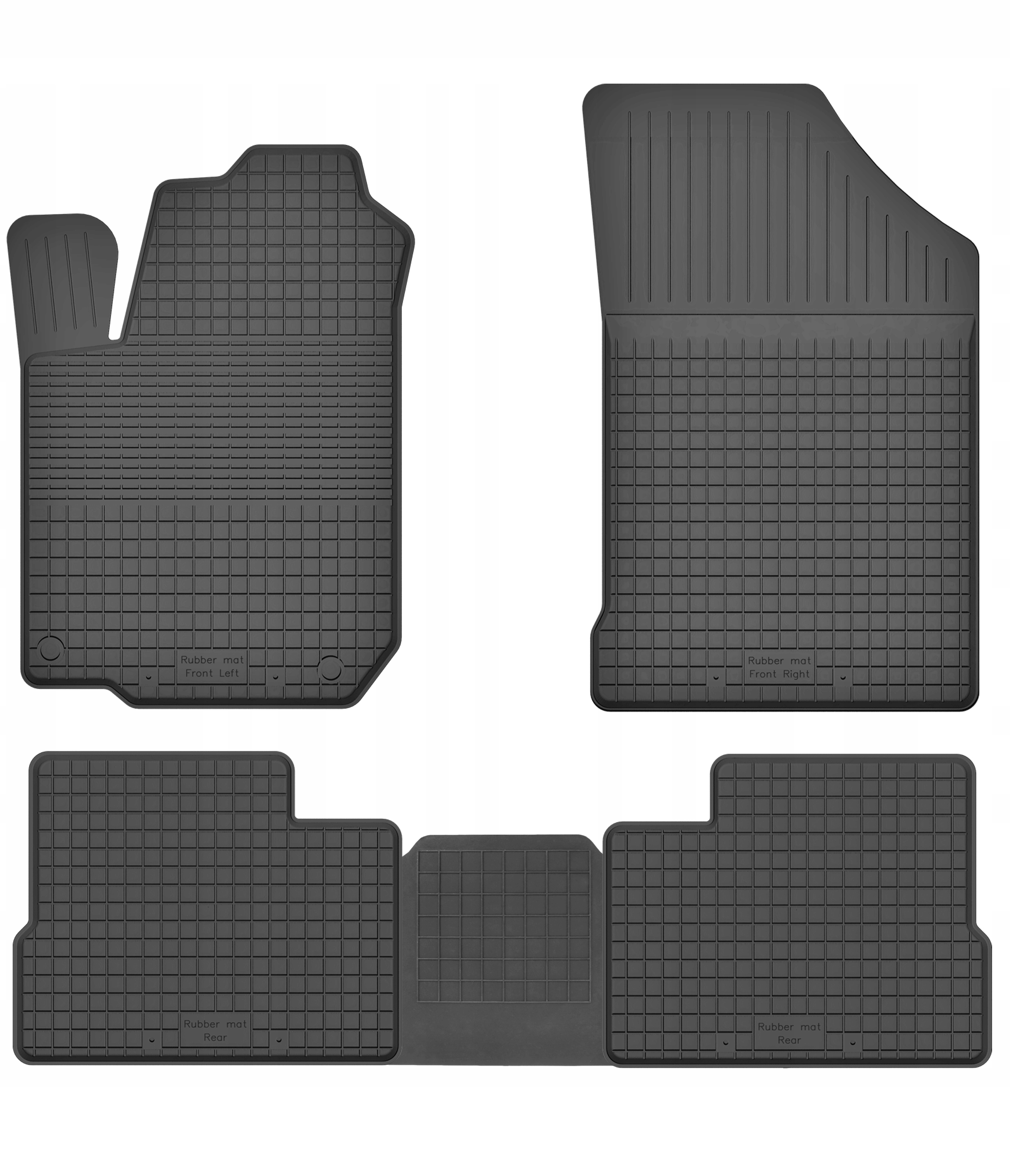 Dywaniki gumowe do Kia Ceed I / 1 TUNEL