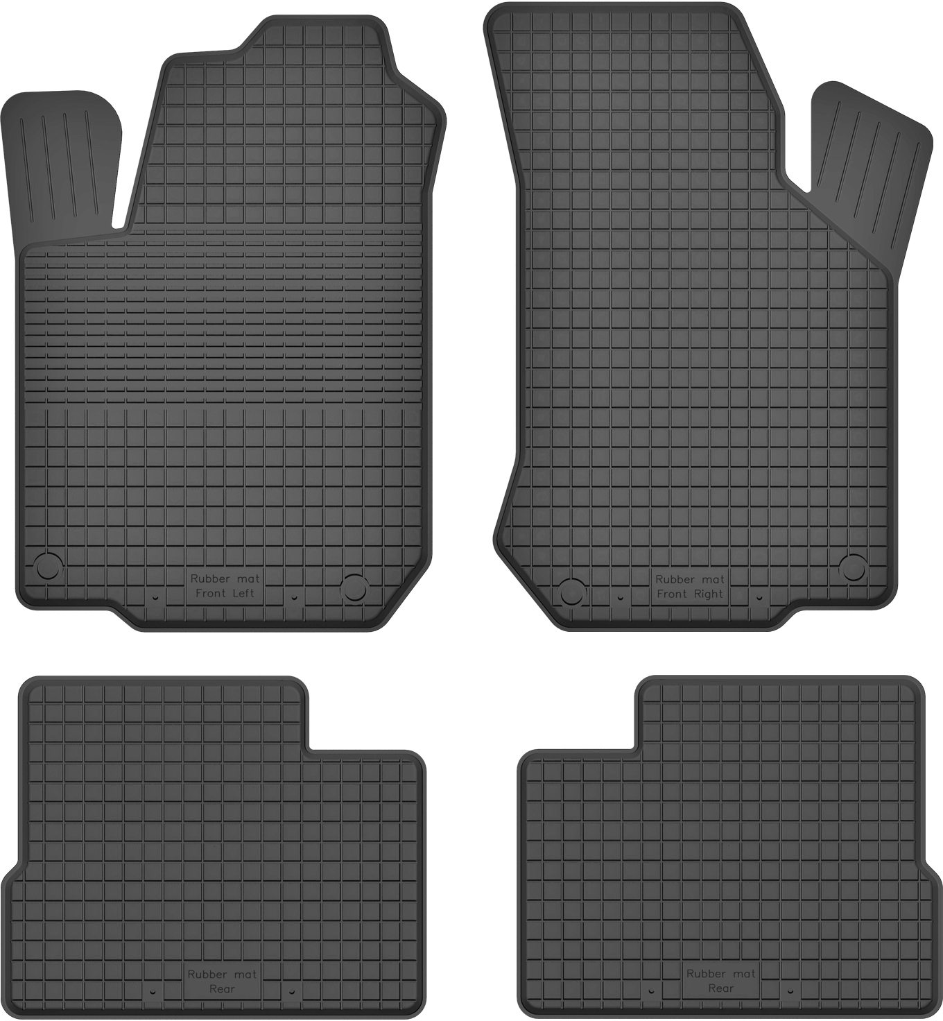 Mazda 5 I / II DYWANIKI GUMOWE BEZZAPACHOWE