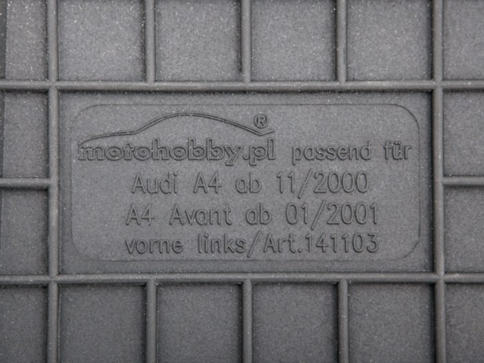 SEAT Exeo 08-13 DYWANIKI GUMOWE PRZÓD DEDYKOWANE