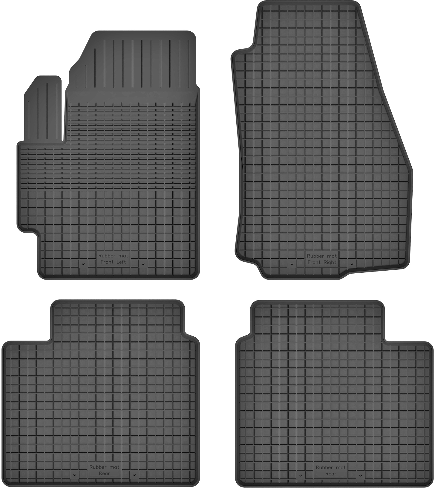 Renault Espace IV / 4 DYWANIKI SAMOCHODOWE GUMOWE