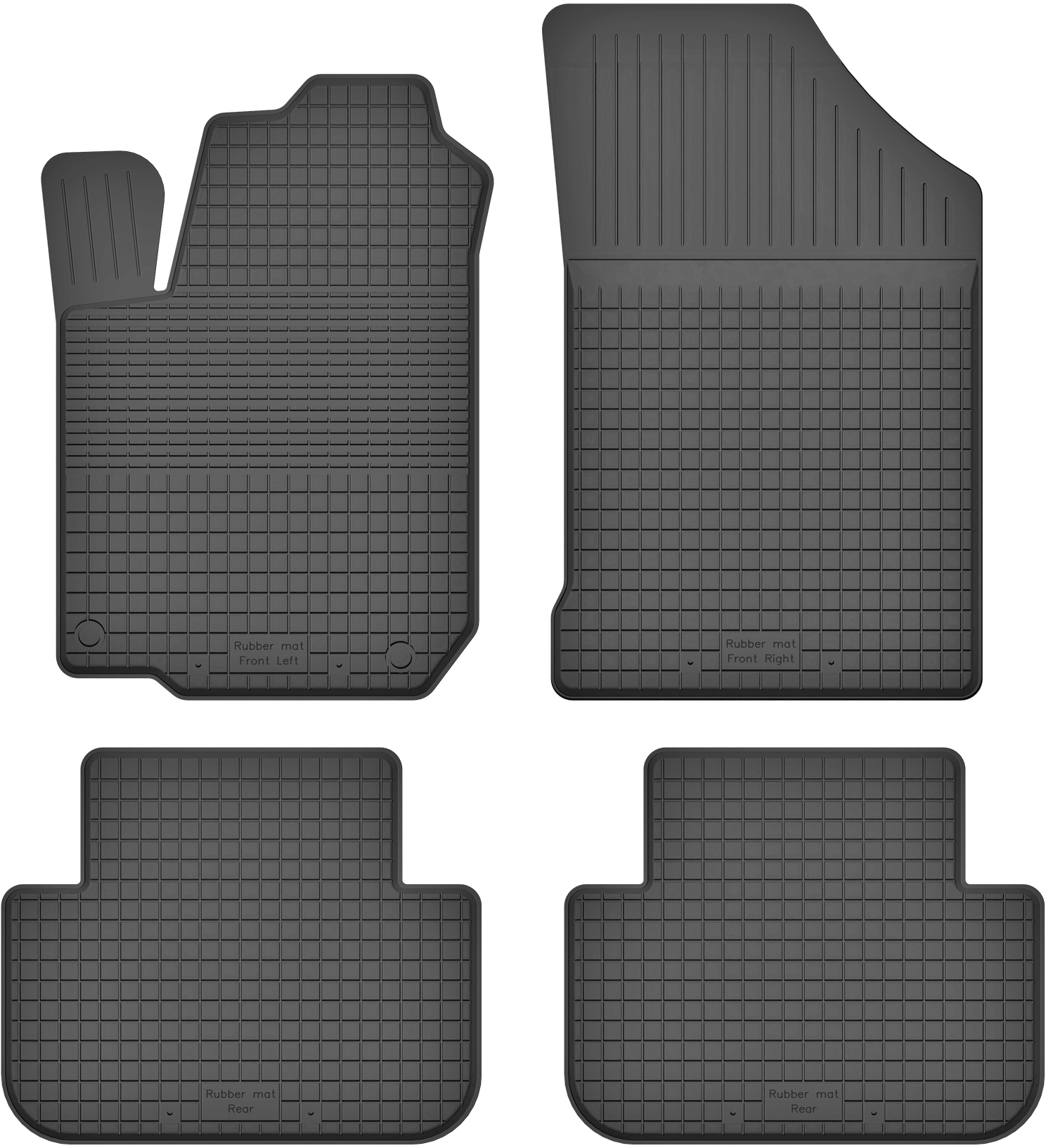 Peugeot Partner I / 1 DYWANIKI SAMOCHODOWE GUMOWE