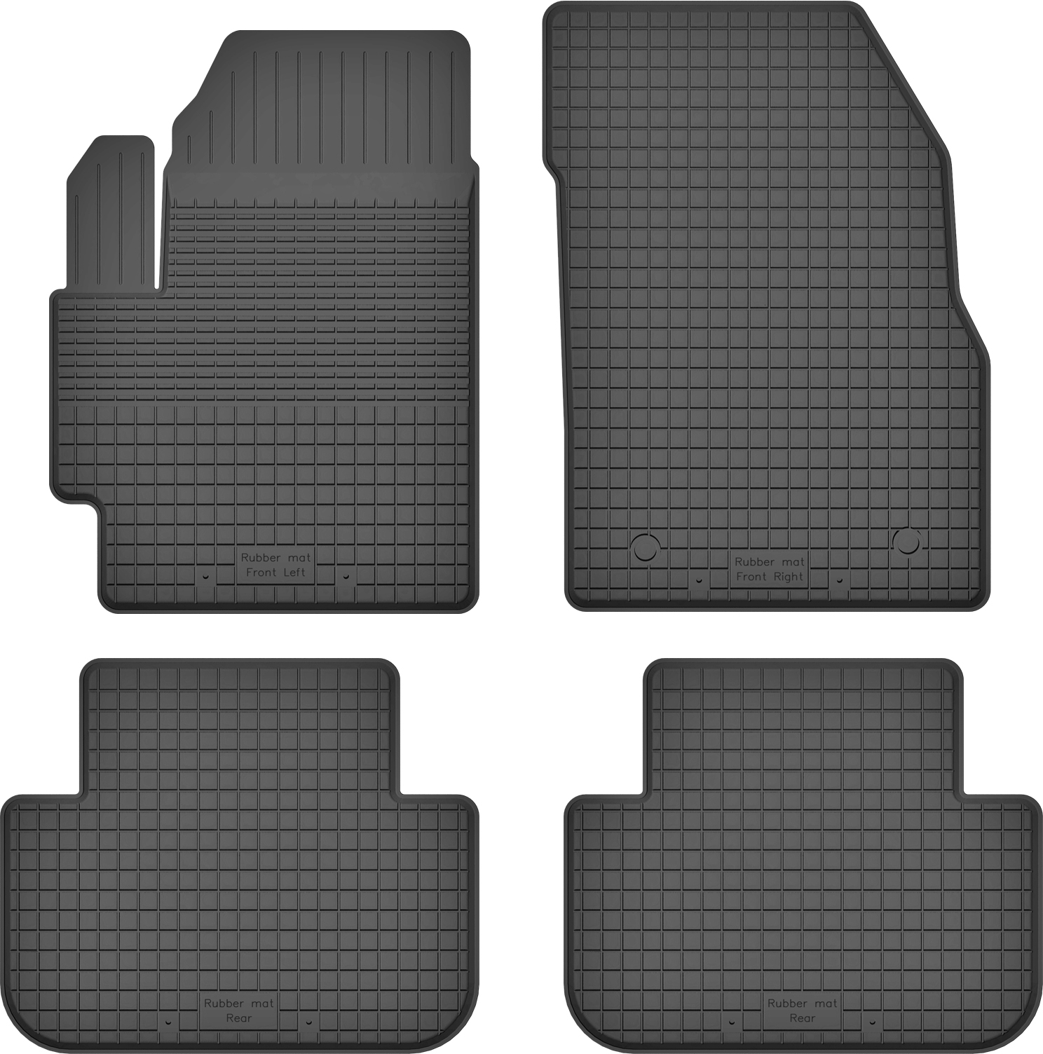 Mazda 5 I / II DYWANIKI GUMOWE BEZZAPACHOWE