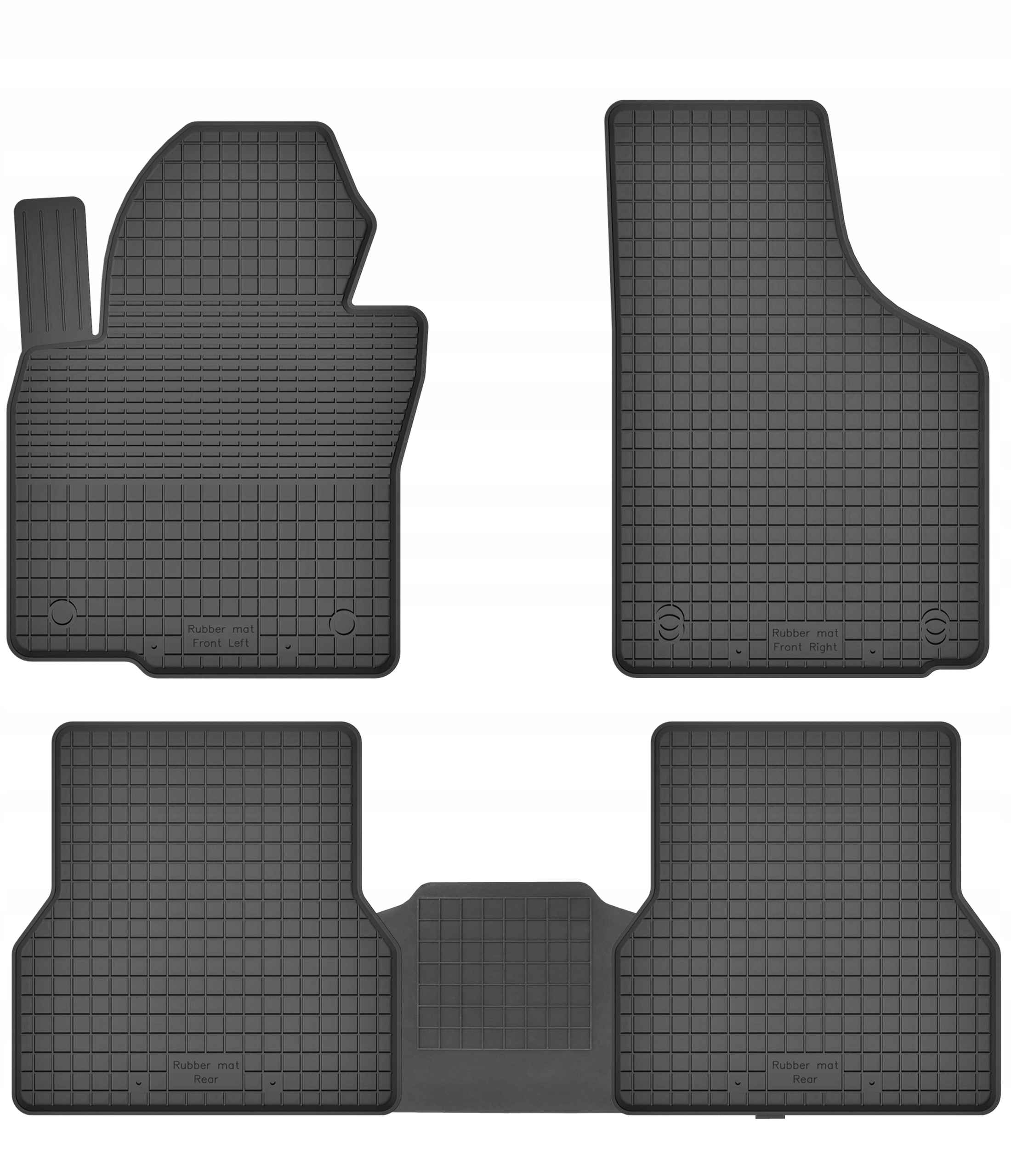 Dywaniki gumowe do Seat Exeo TUNEL