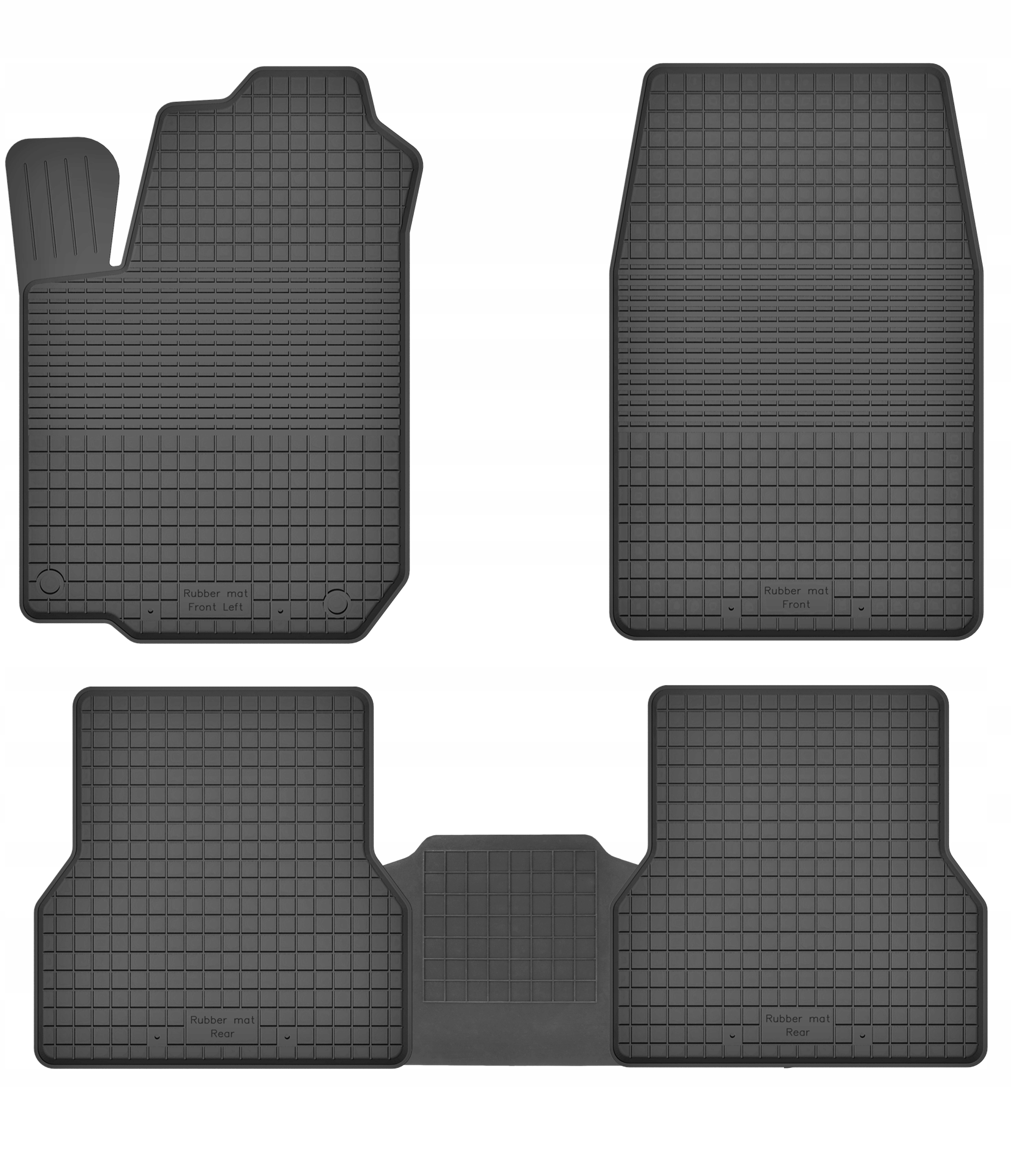 Dywaniki gumowe do Opel Zafira B TUNEL