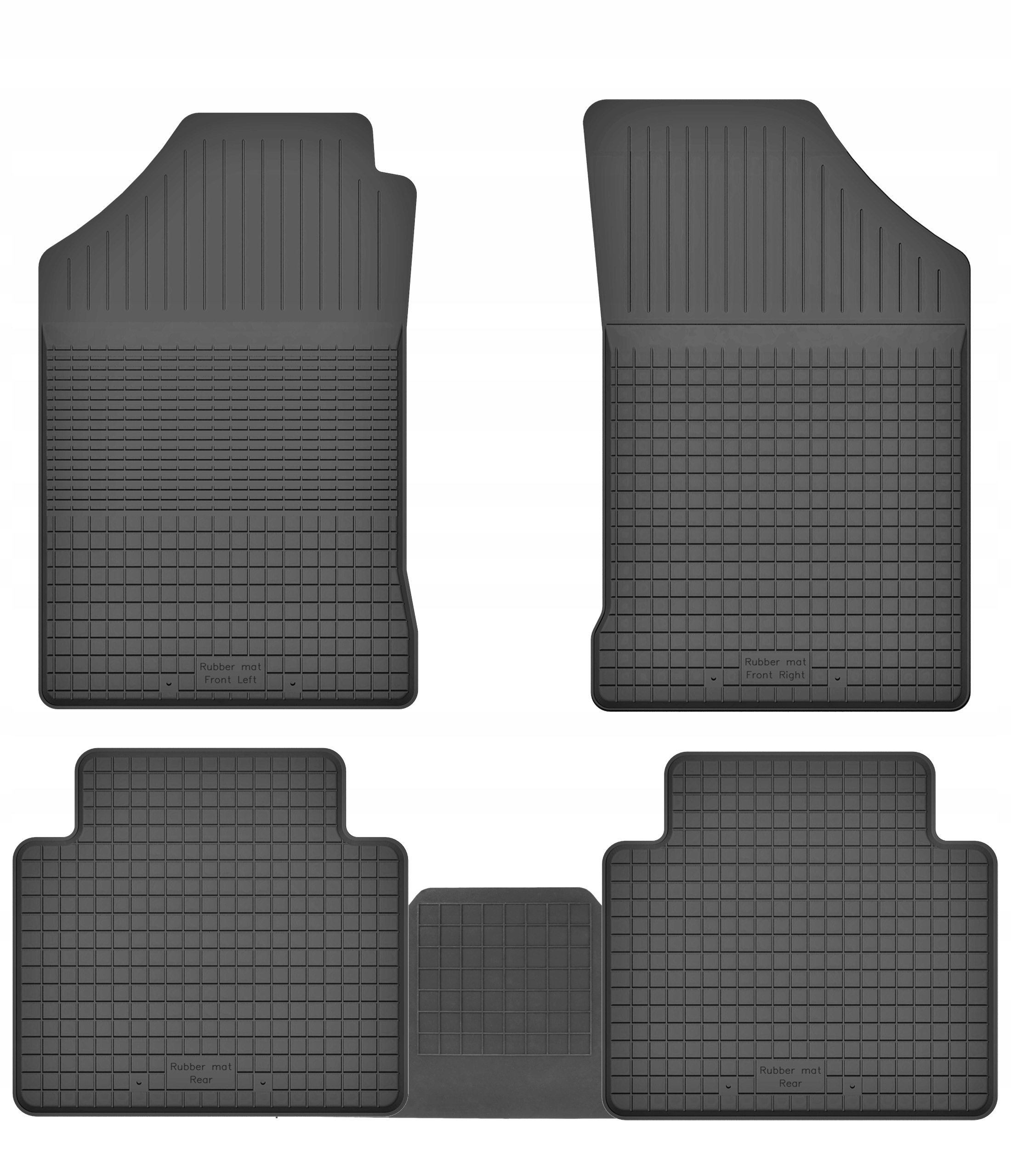 Dywaniki gumowe do VW Volkswagen Passat B3 TUNEL