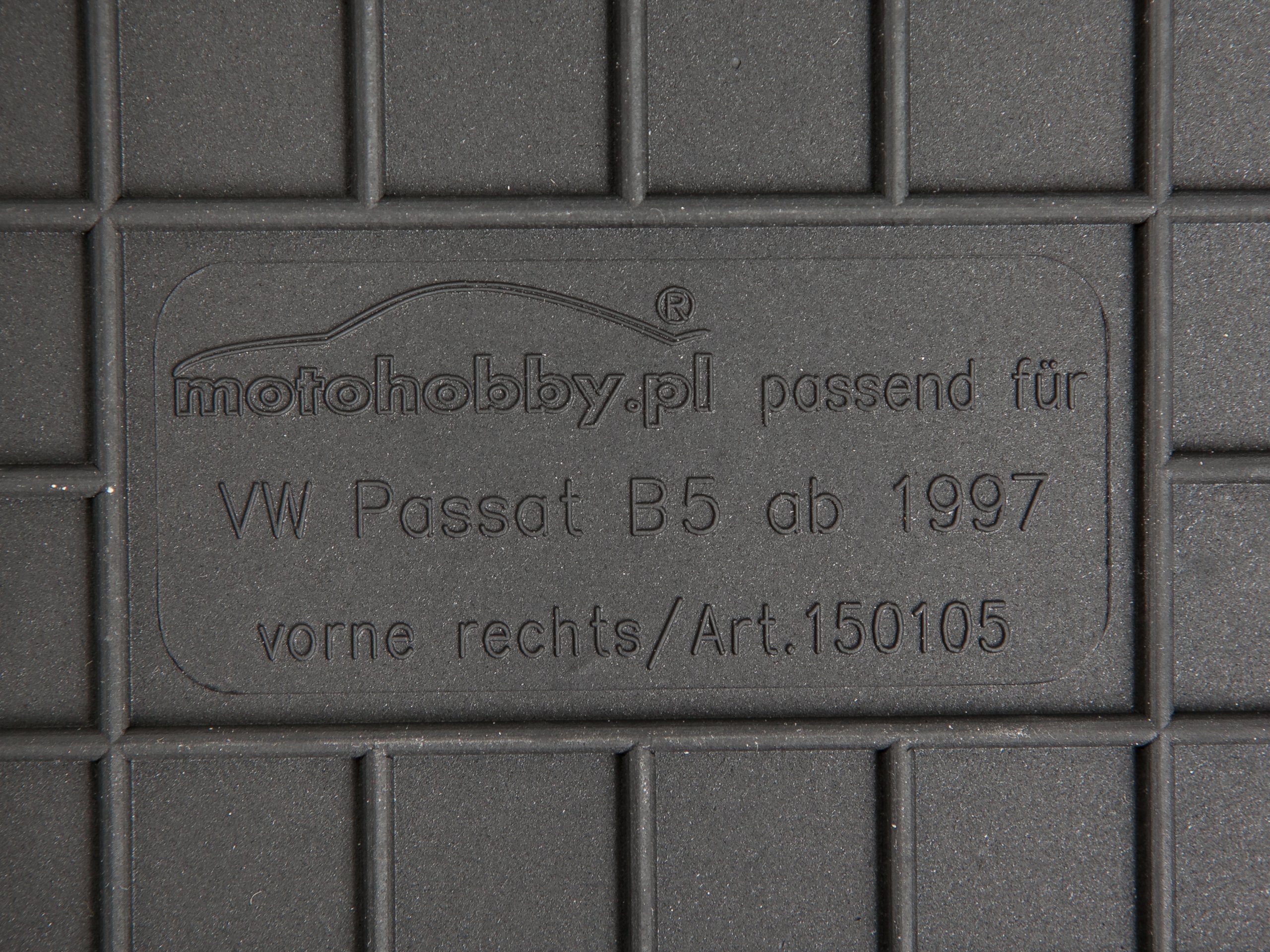 VW Passat B5 (97-05) DYWANIKI GUMOWE DEDYKOWANE