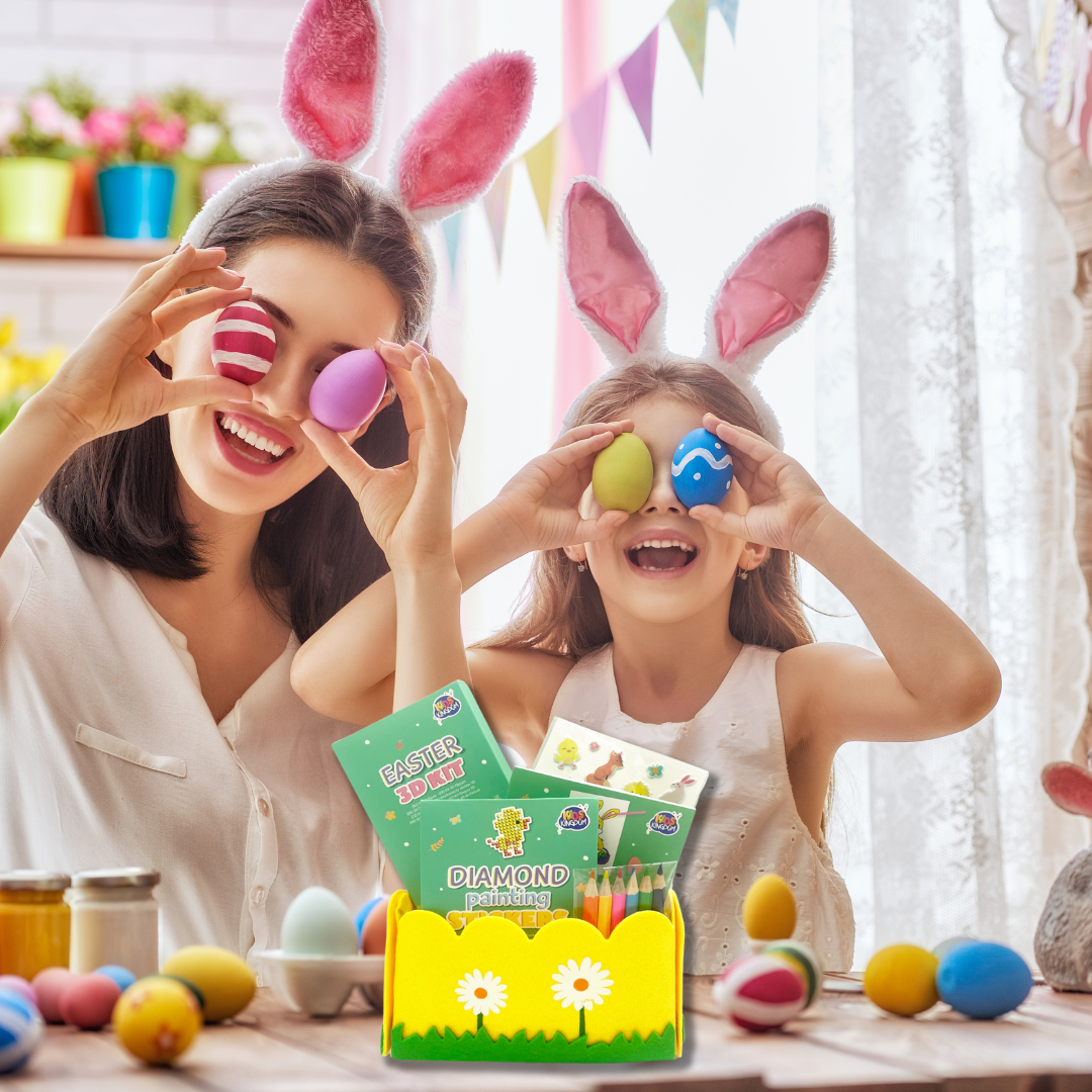 Kreatywny zestaw dla dzieci wielkanocny prezent DIY