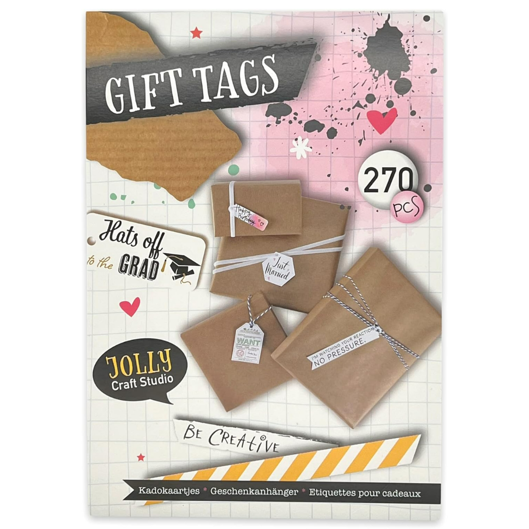 Zawieszki Bileciki Do Prezentów Prezentowe 270 szt. Karnety Tagi MIX