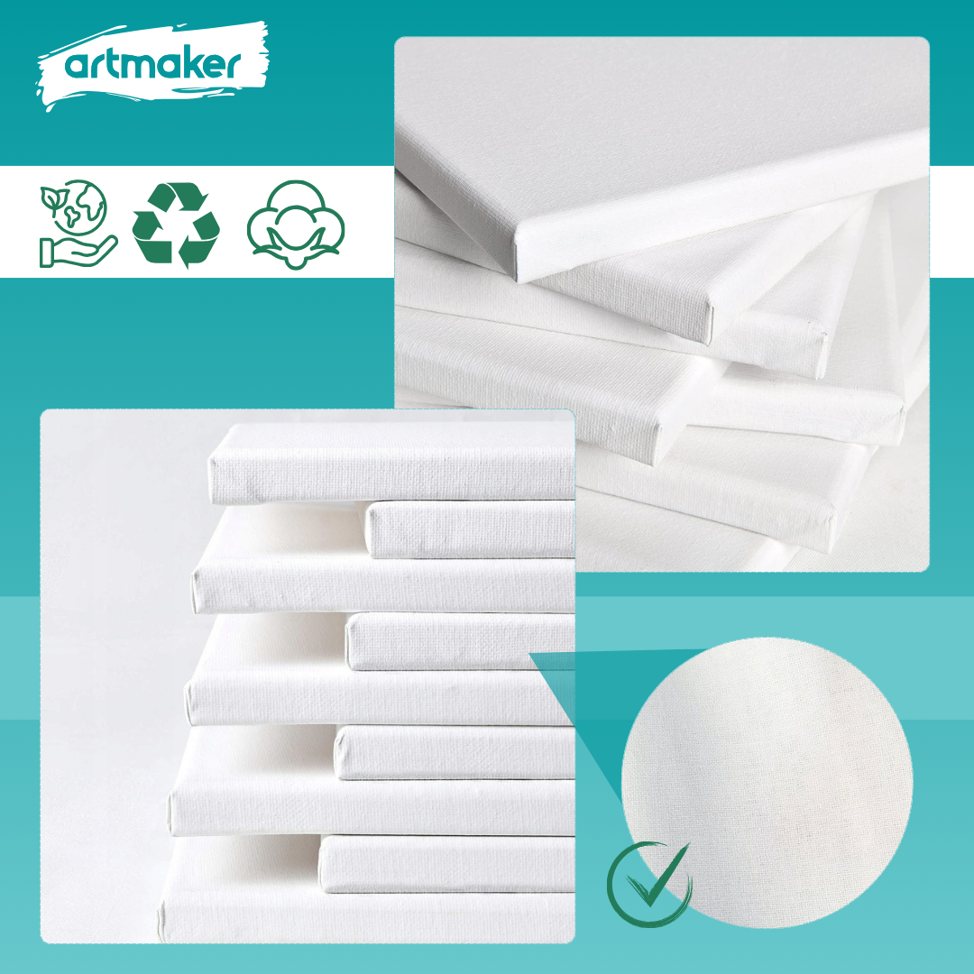 6x płótno malarskie podobrazie 24x30 cm blejtram do malowania na ramie