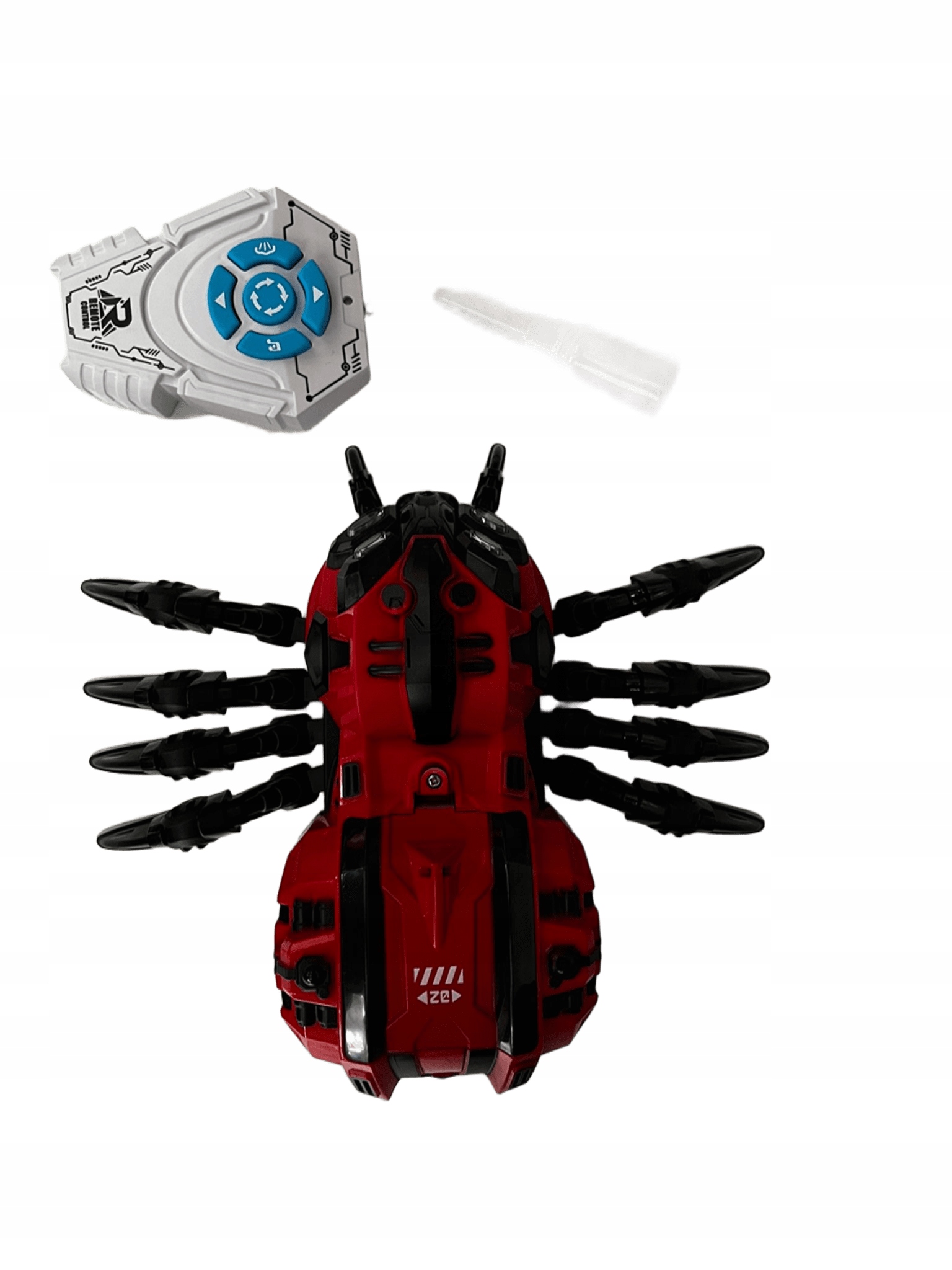 robot pająk pilot i pojemnik
