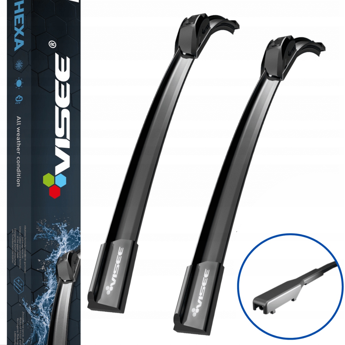 Wycieraczki Visee do DACIA Duster 01.2015-