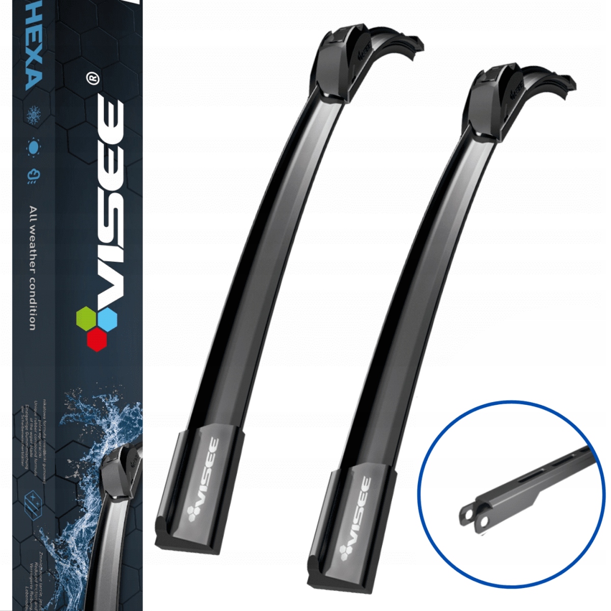 Wycieraczki Visee AUDI A4 Cabriolet B6 B7 2002-03