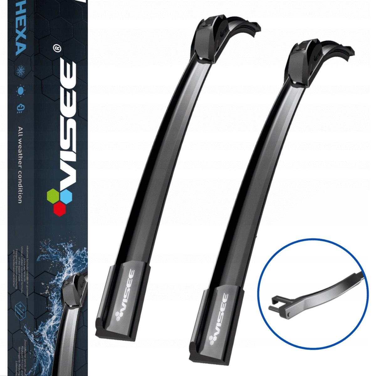 Wycieraczki Visee PORSCHE Cayenne 09.2002-01.2007