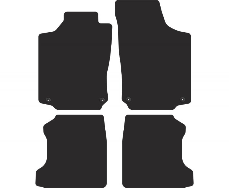 Dywaniki welurowe Premium Opel Combo 2001-2011