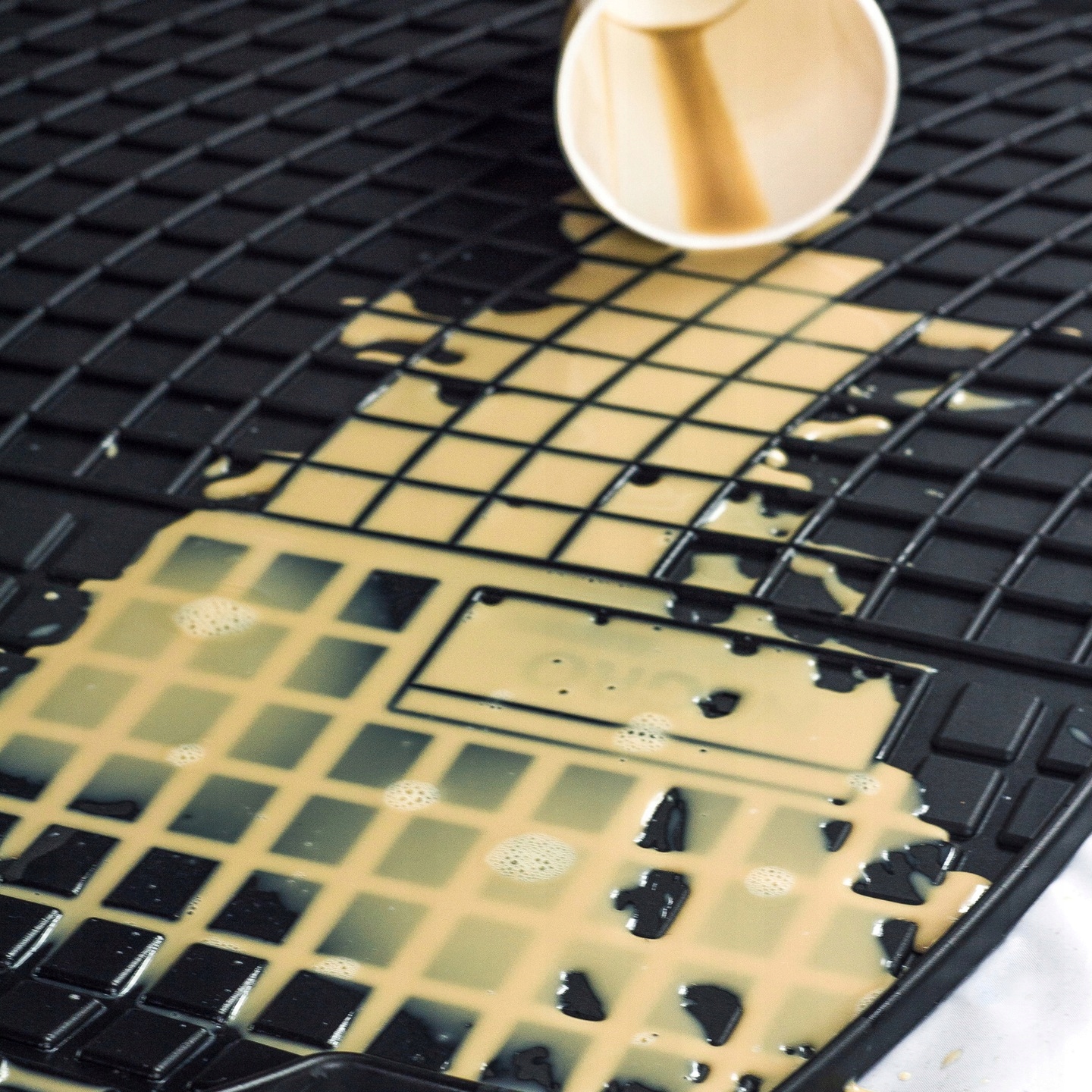 Dywaniki gumowe czarne SCANIA RiS 2016-