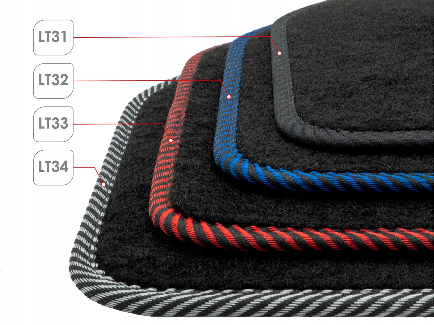 SKODA OCTAVIA III 2017- Dywaniki welurowe