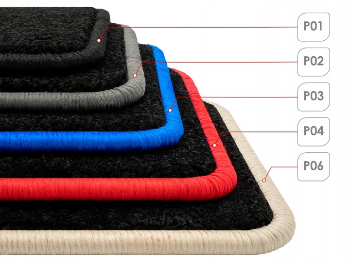 Dywaniki welurowe RENAULT TALISMAN 2017-