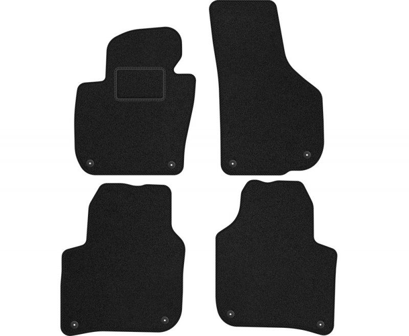 Dywaniki welurowe SKODA SUPERB II 2008-2015