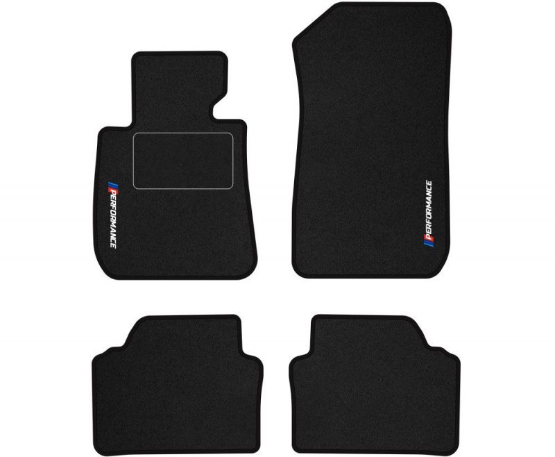 Dywaniki welurowe LOGO M BMW 3 E90 2004-2011