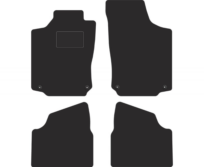 Dywaniki welurowe Opel Corsa C 2000-2006