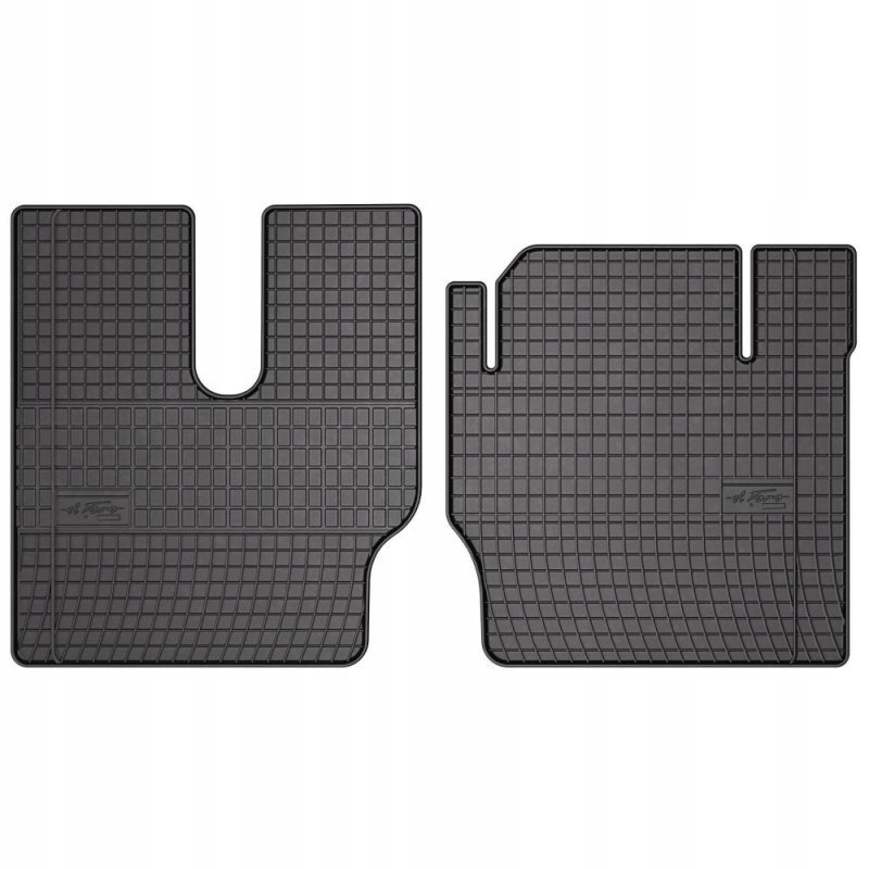 Dywaniki gumowe czarne MAN F90, F2000 od 1994