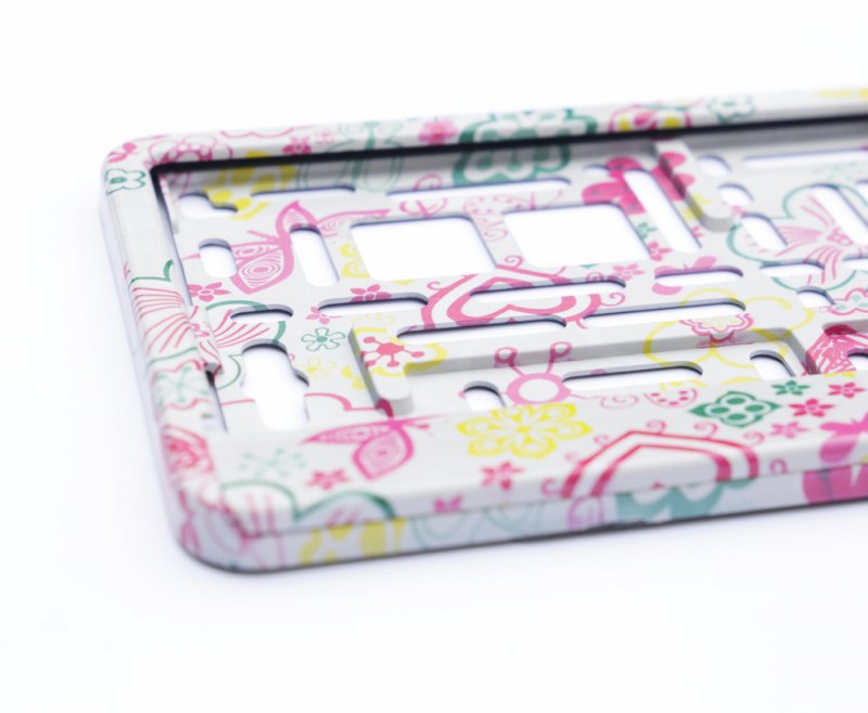 Ramka pod tablice rejestracyjną HYDRO KWIATY HIT