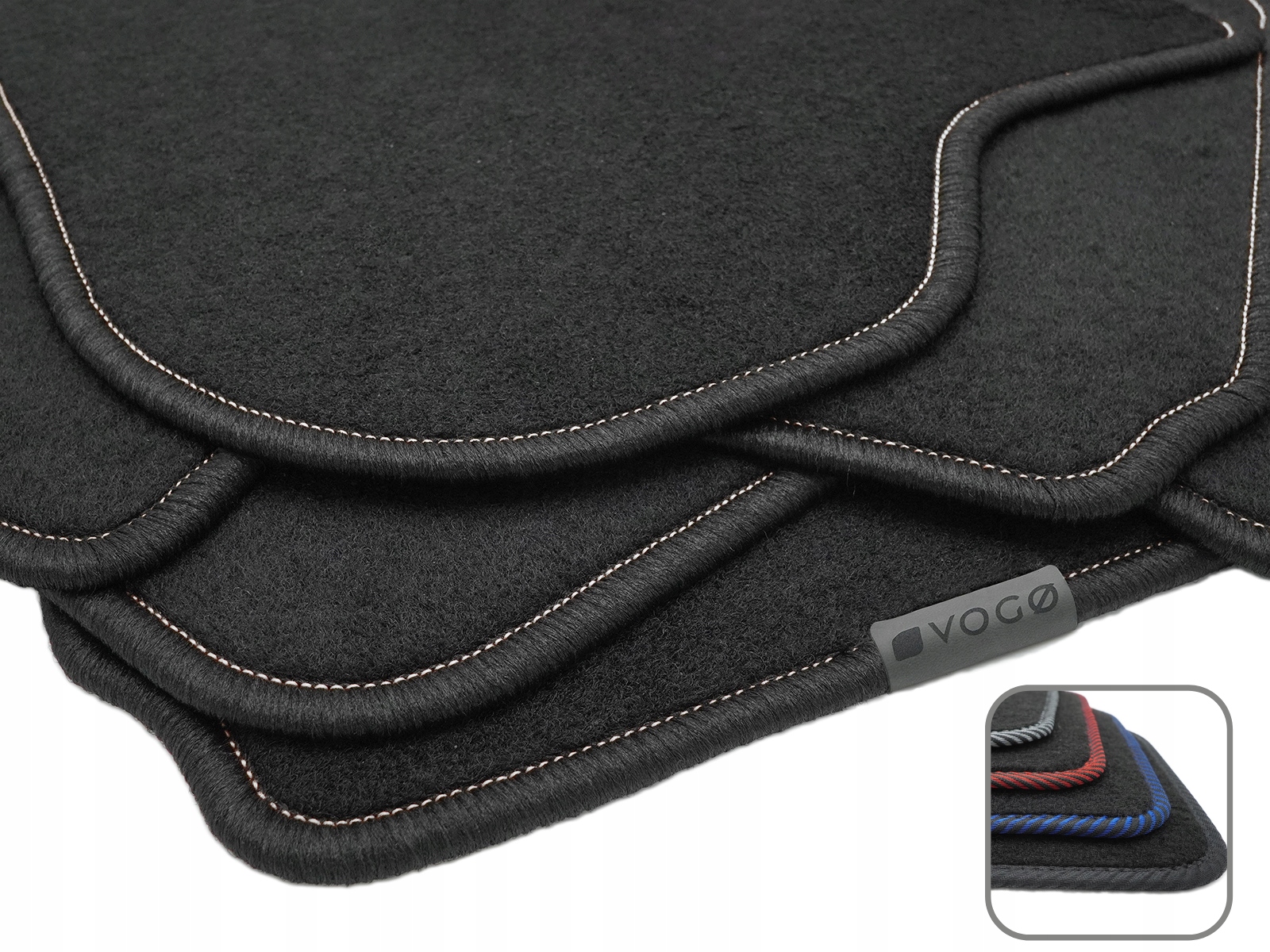 Dywaniki welurowe DODGE DURANGO 7miejsc 2004-2009