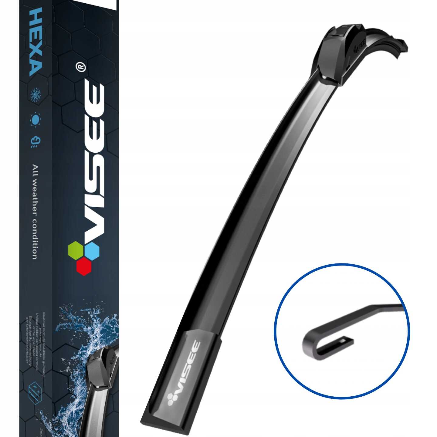 Wycieraczki Visee do CITROEN C-Zero 10.2010-