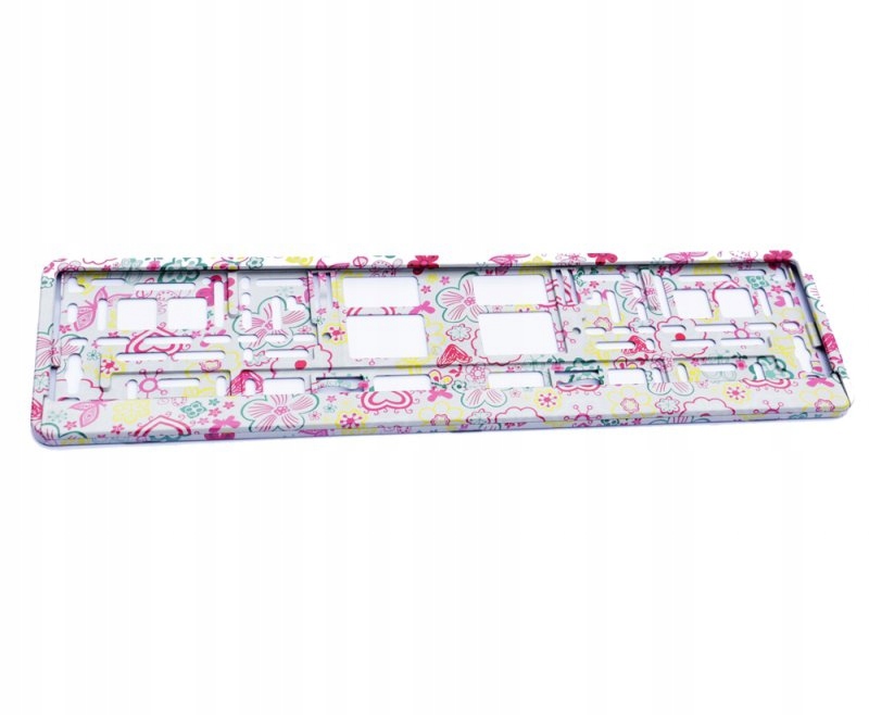 Ramka pod tablice rejestracyjną HYDRO KWIATY HIT