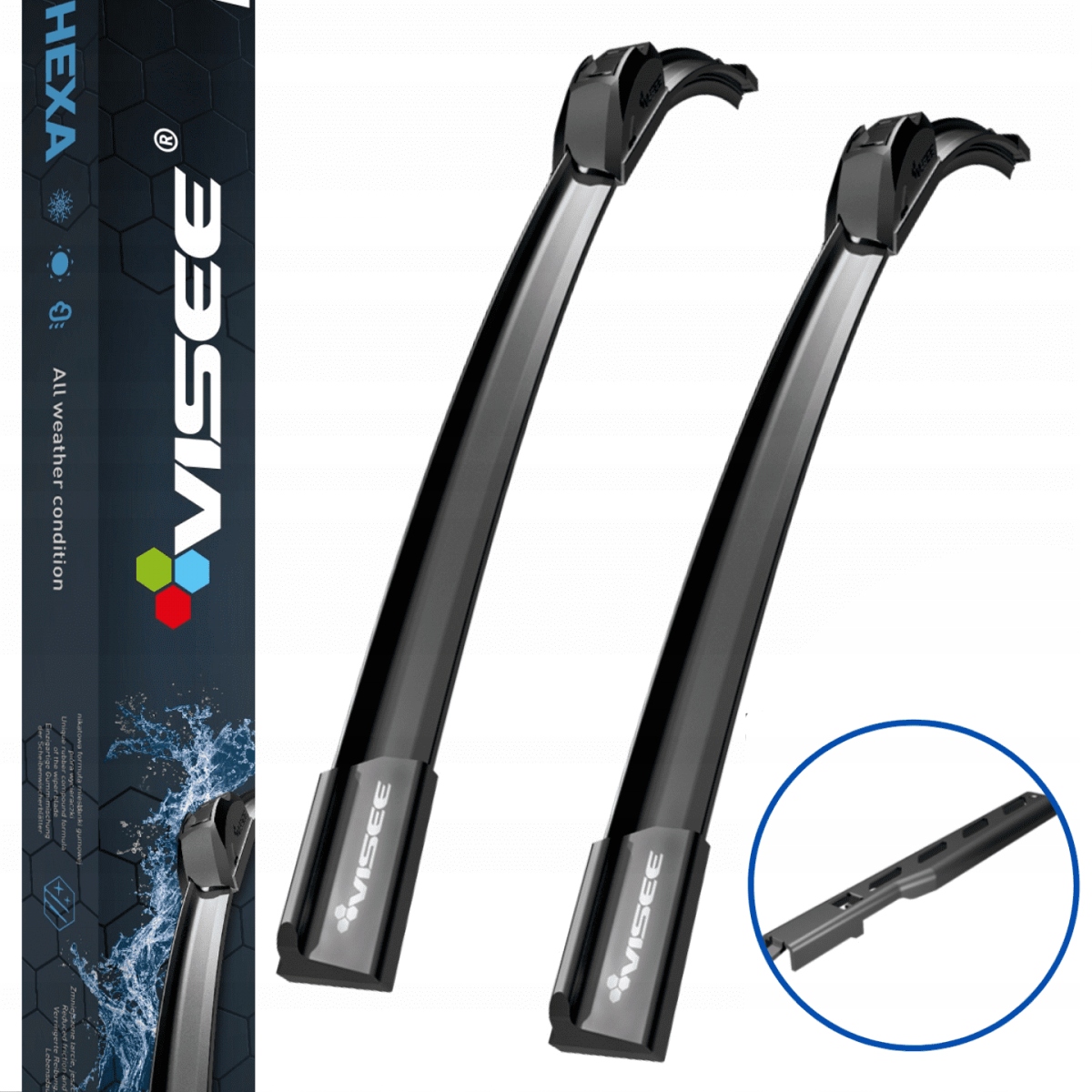 Wycieraczki Visee BMW 5 E60 E61 6 E63 E64 2003-10