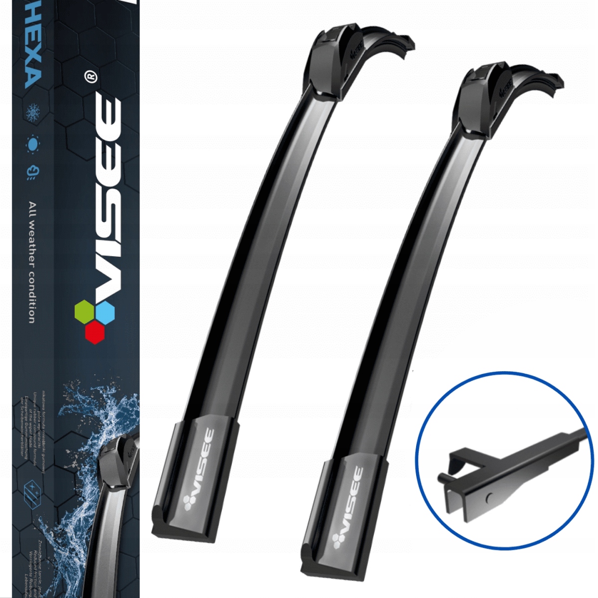 Wycieraczki Visee RENAULT Vel Satis 04.2002-2009