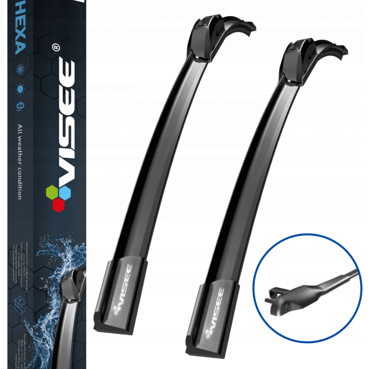 Wycieraczki Visee VW Touareg (7L6) 12.2006-2010