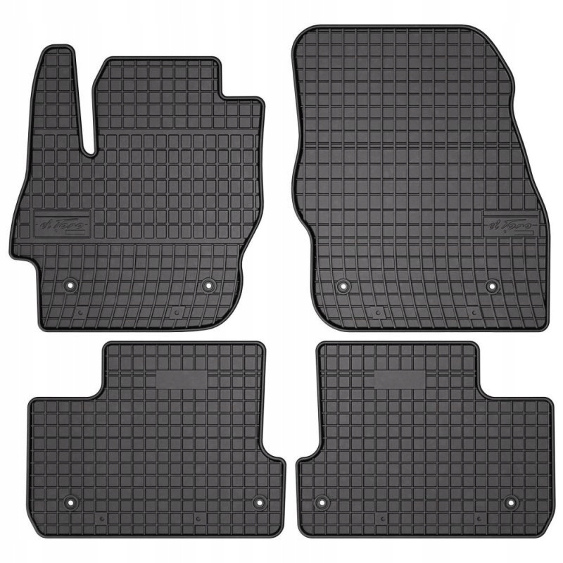 Dywaniki gumowe czarne MAZDA 3 II 2008-2013