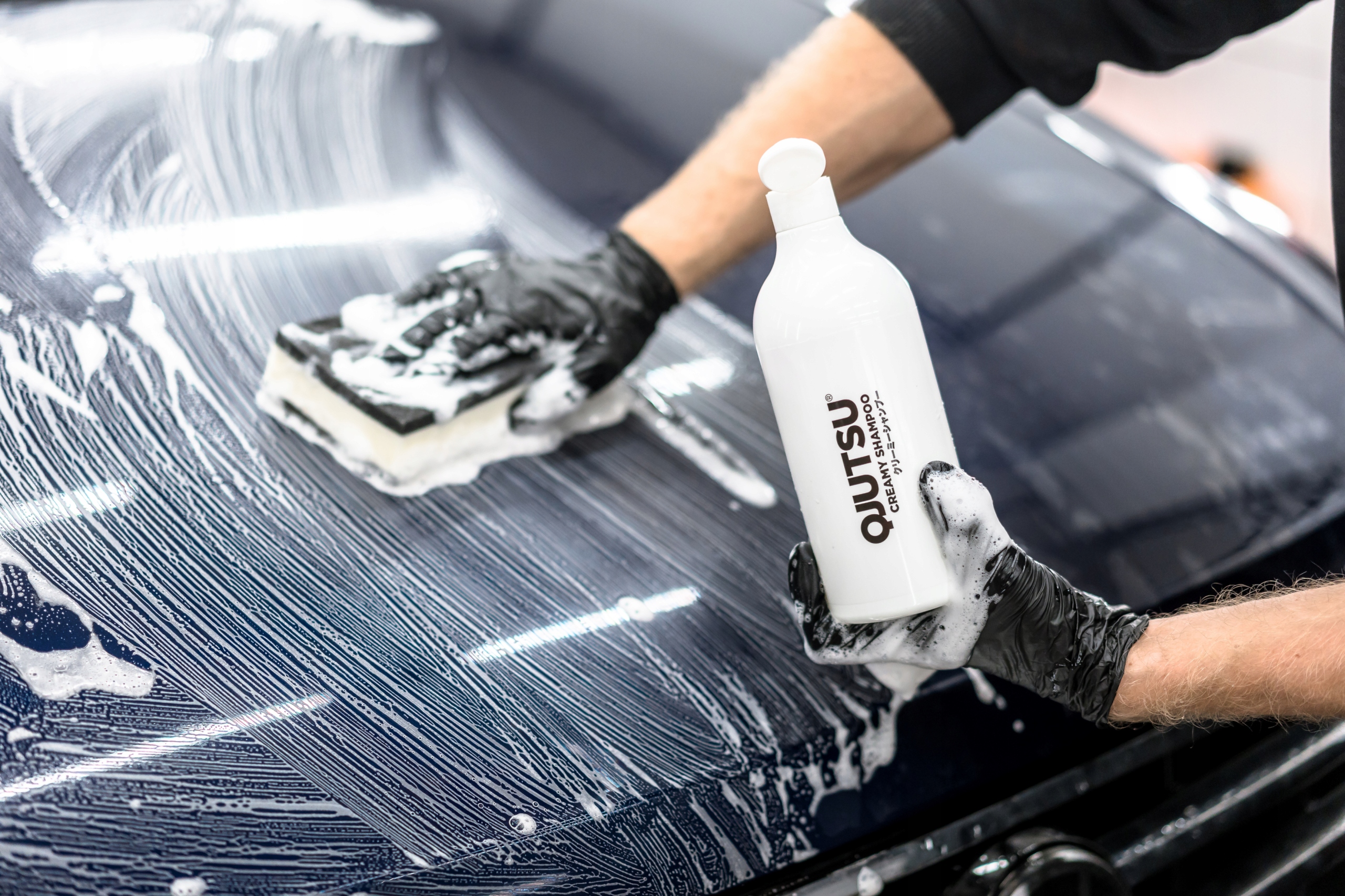 Soft99 QJUTSU Creamy Shampoo - szampon samochodowy o neutralnym pH 750ml