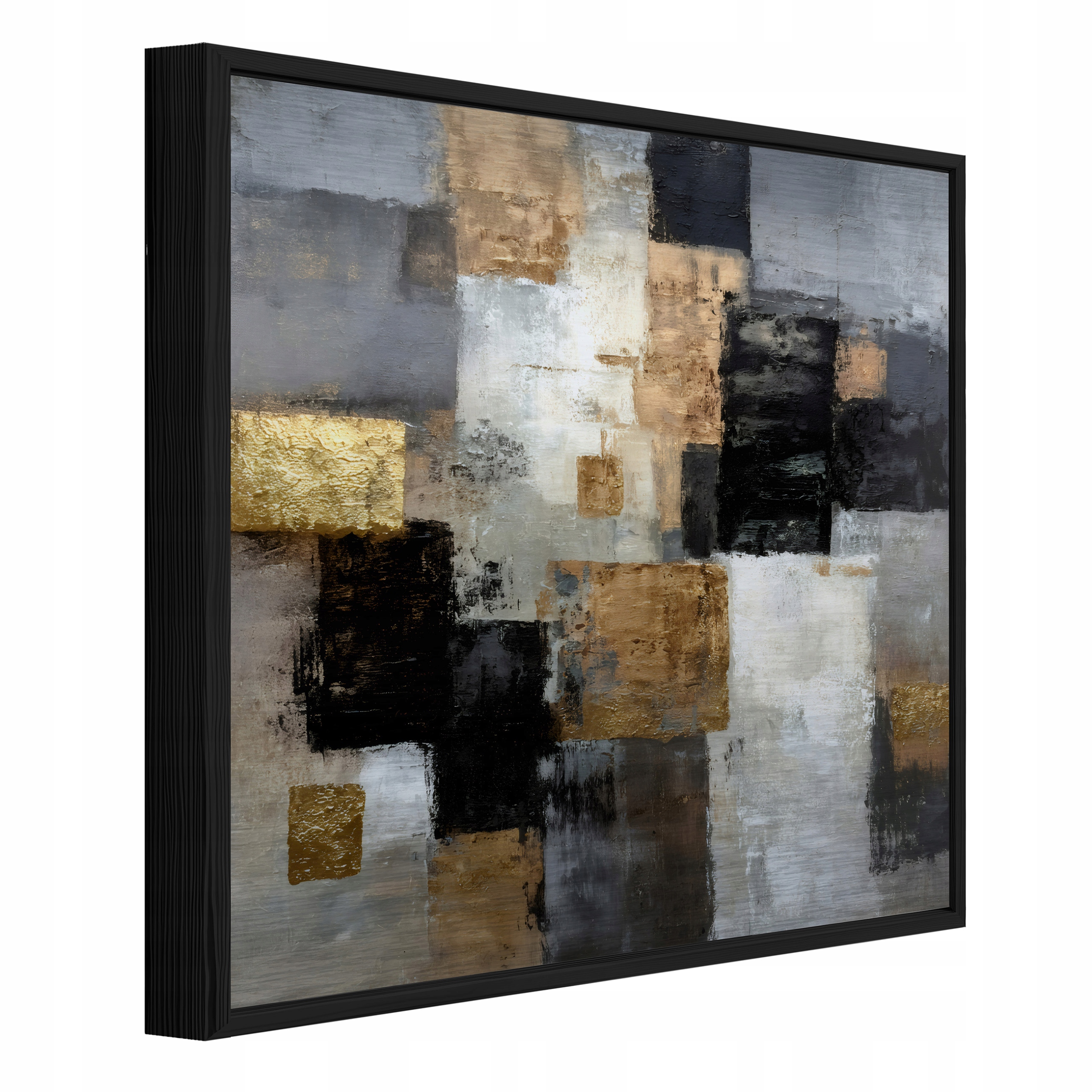 Obraz W Ramie Na Metalu Do Sypialni Salonu Abstrakcja 80x80