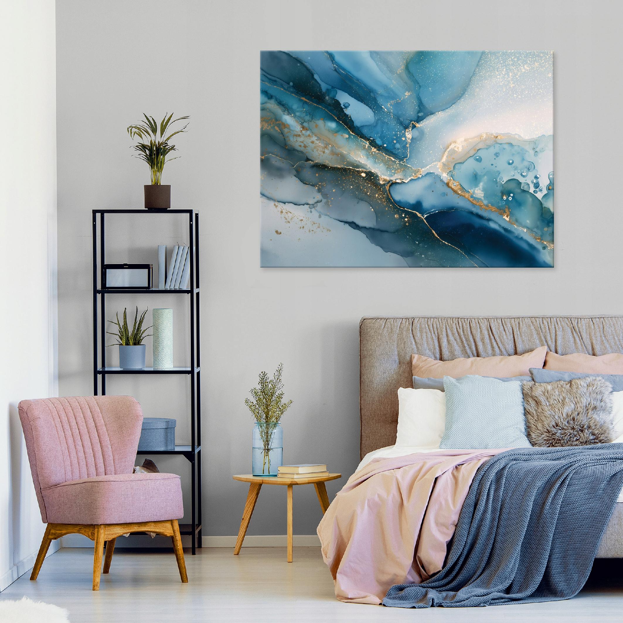 Obraz Na Płótnie Do Sypialni Salonu Marmur 60x40