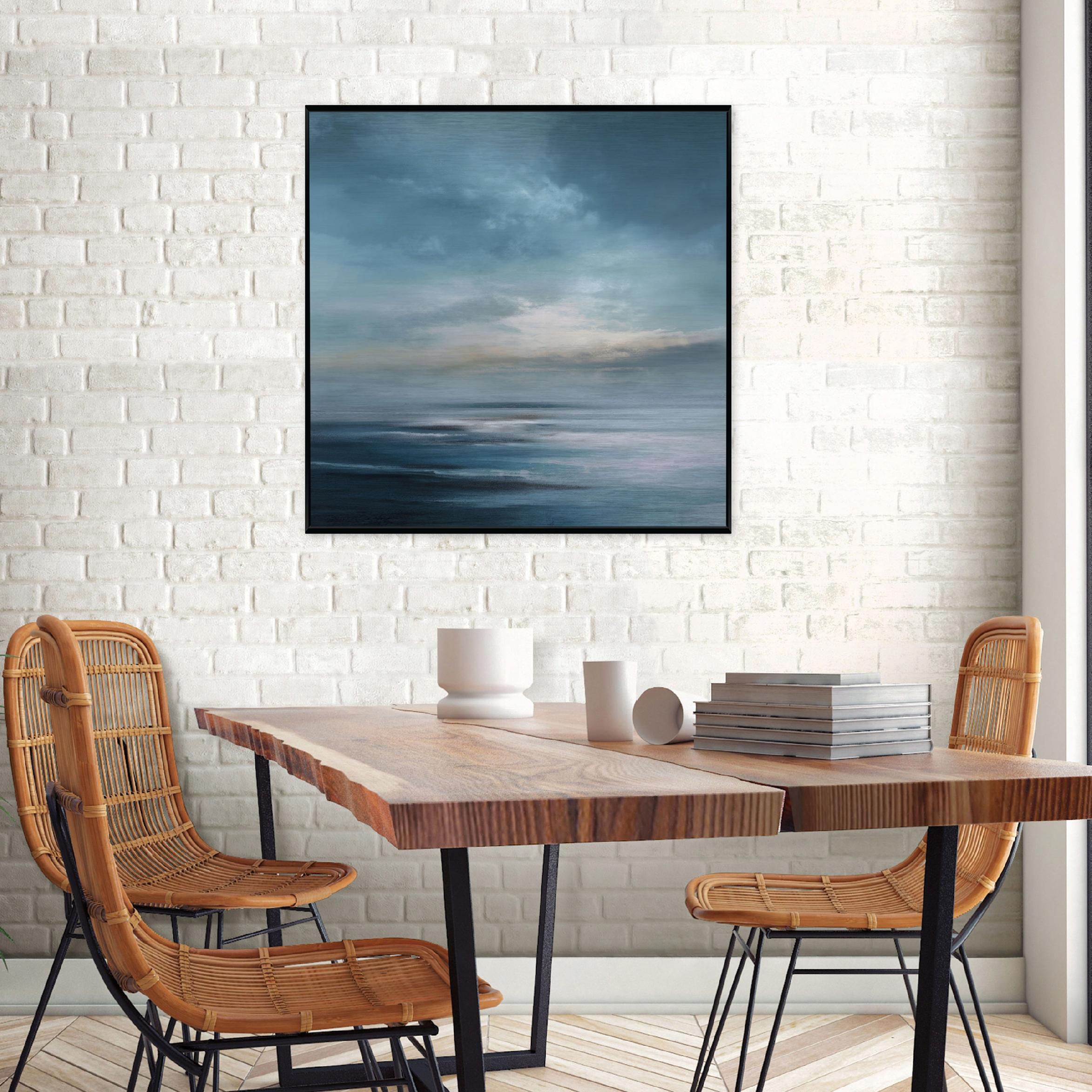 Obraz W Ramie Na Metalu Do Sypialni Salonu Morze 30x30