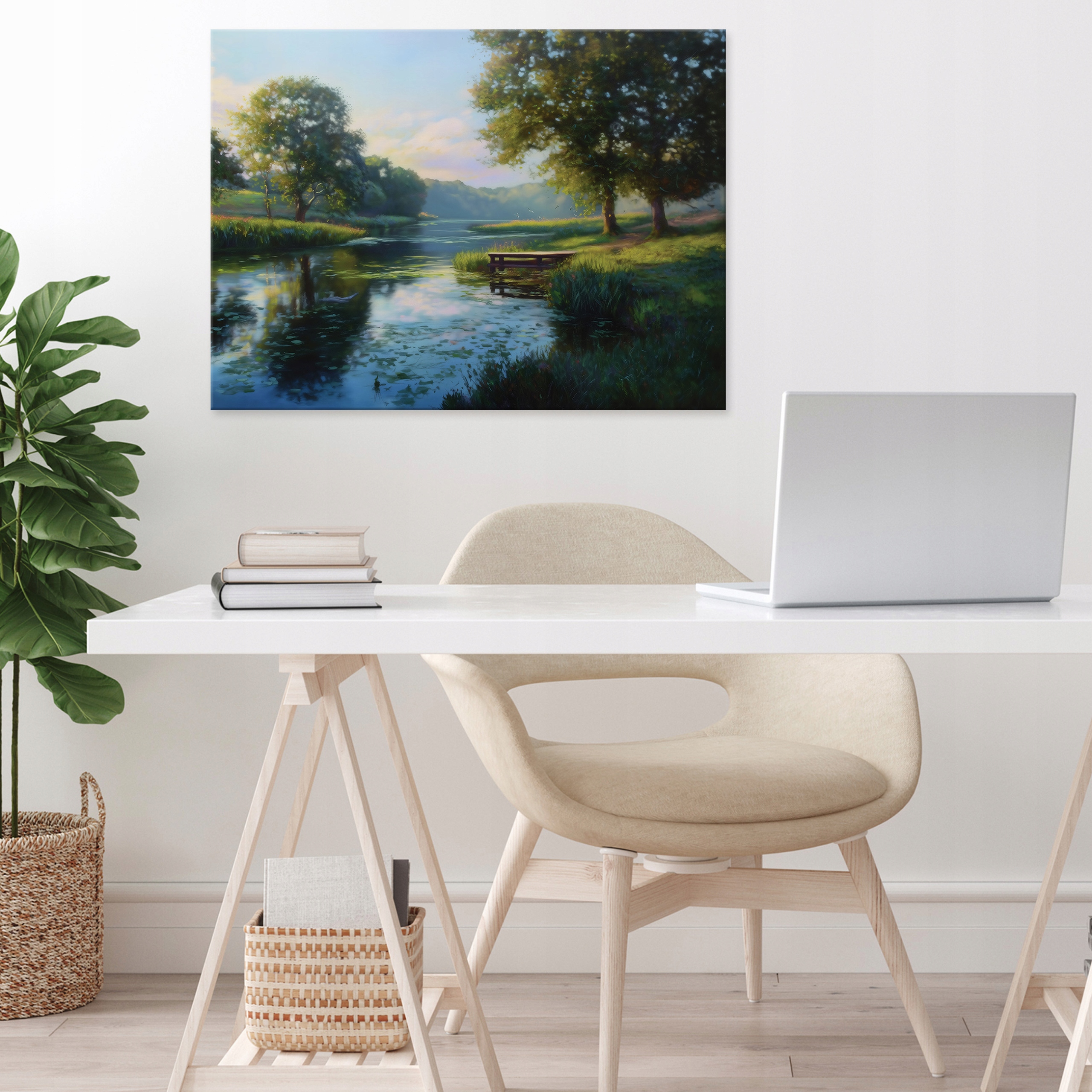 Obraz Na Płótnie Do Sypialni Salonu Las 120x80