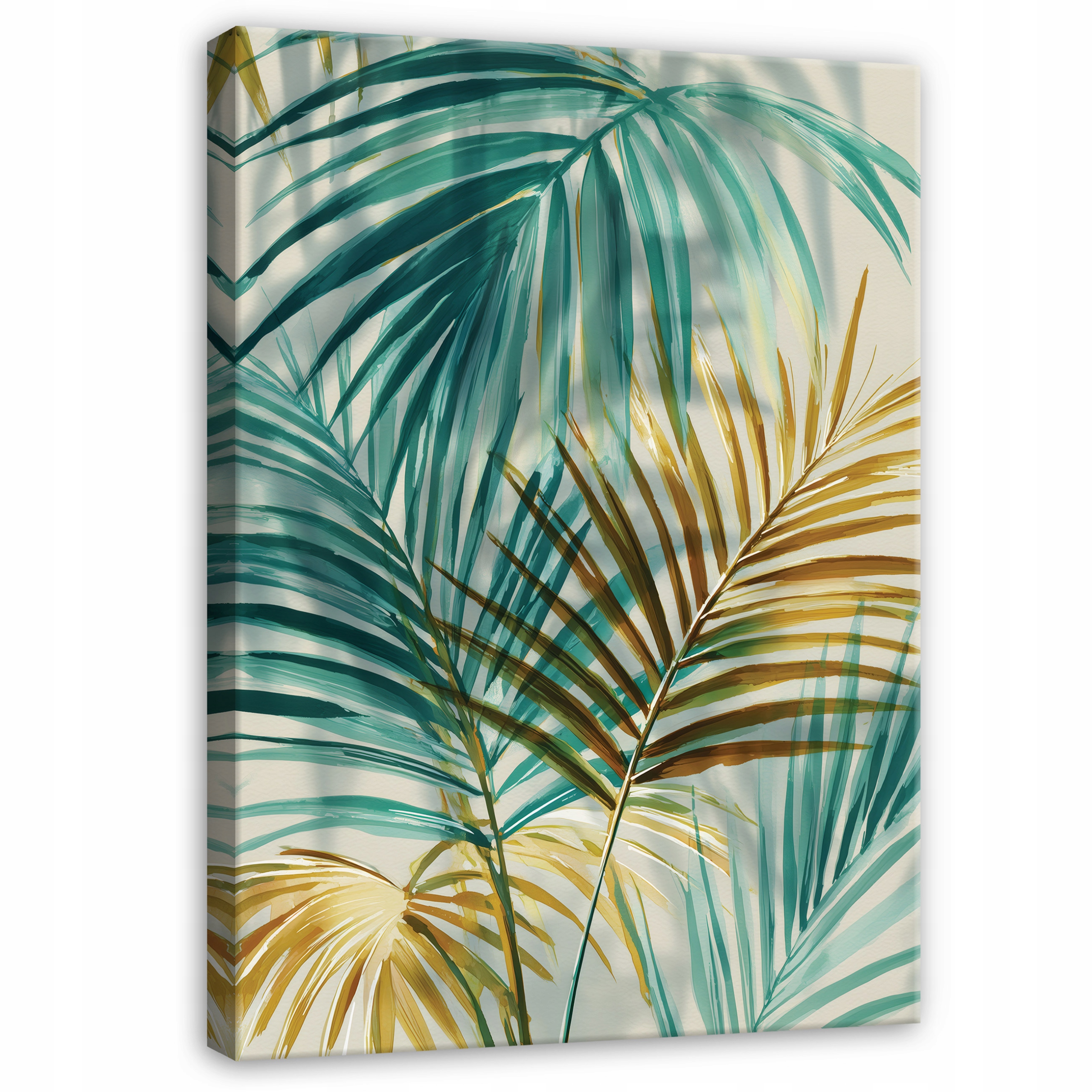 Obraz Na Płótnie Do Sypialni Salonu Liście 80x120