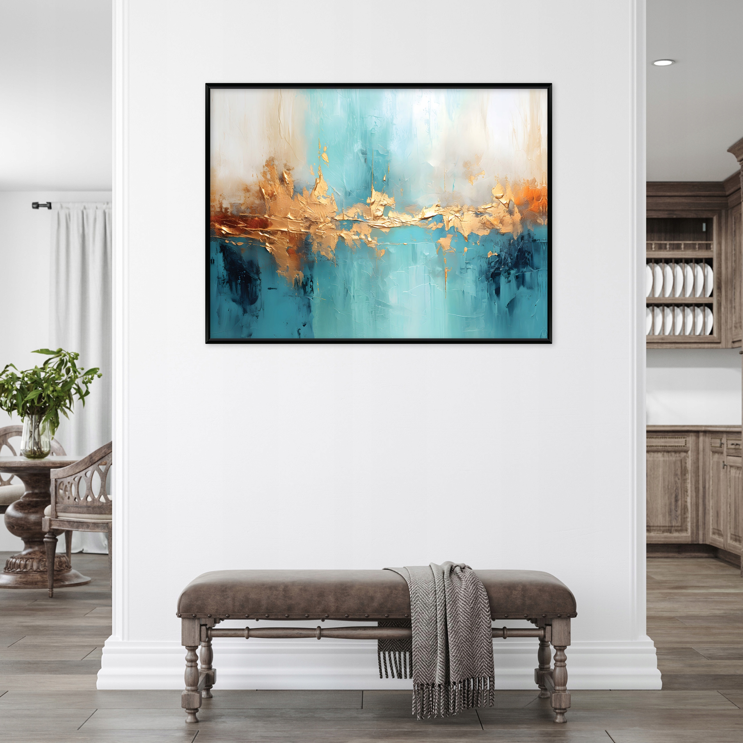 Obraz W Ramie Na Płótnie Do Sypialni Salonu Marmur 100x70