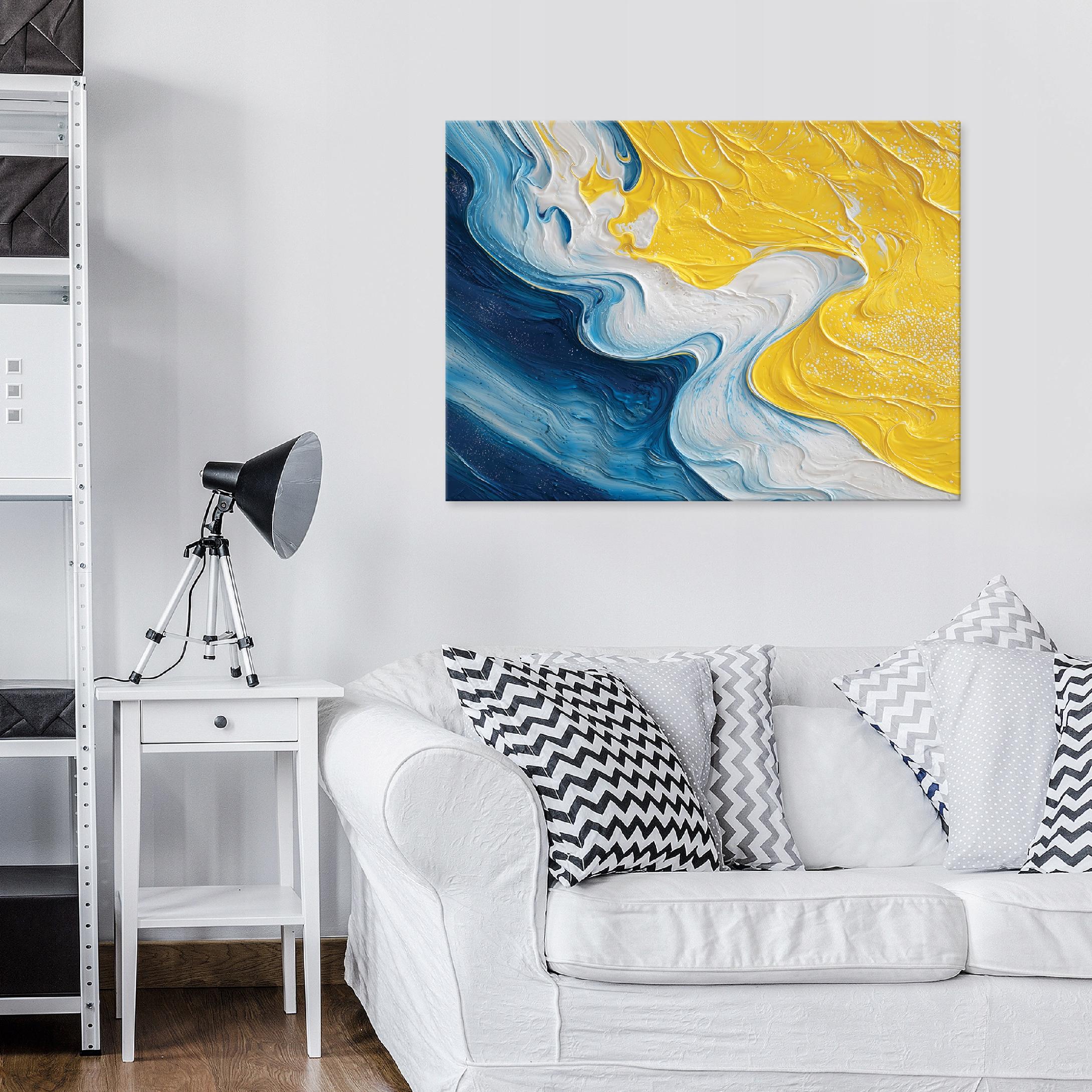 Obraz Na Płótnie Do Sypialni Salonu Abstrakcja 120x80