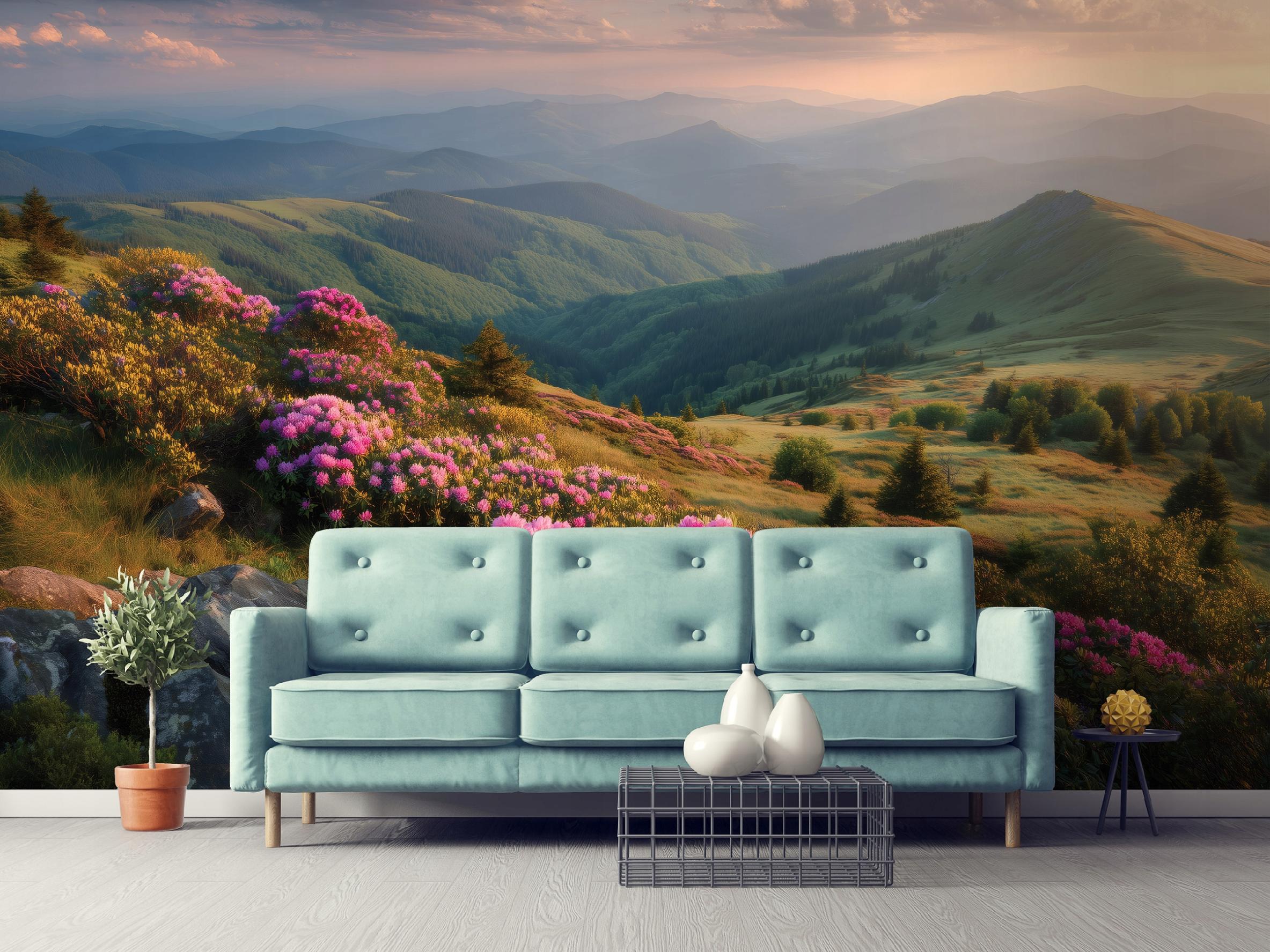 Fototapeta Na Flizelinie Do Sypialni Salonu Góry 350x250