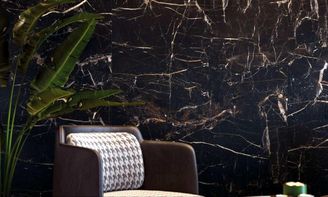 CZARNY MARMUR ŻYŁKA gres 60x60 wysoki POŁYSK!!!