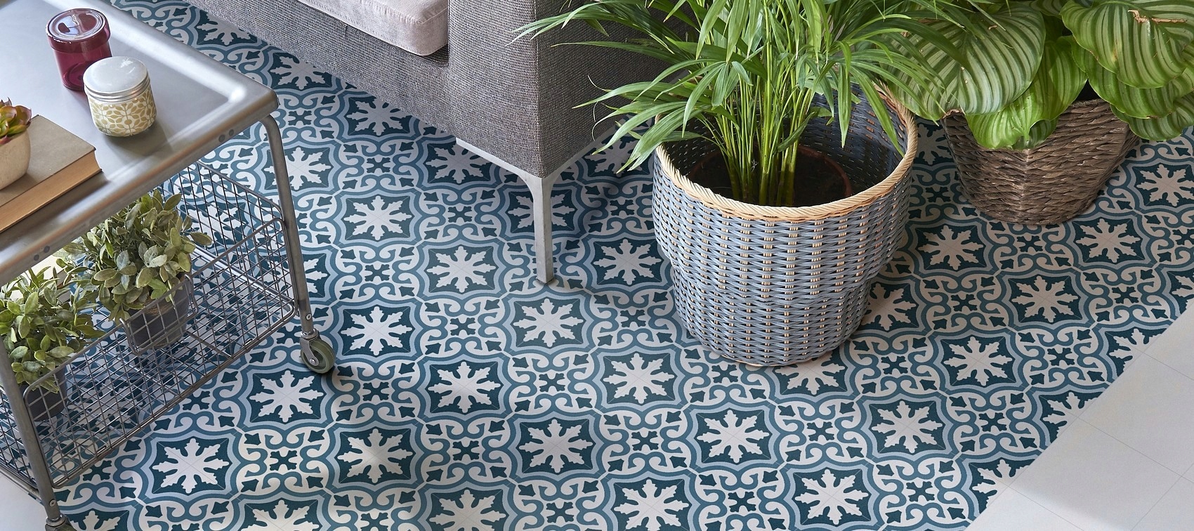 Patchwork płytki podłogowe dekoracyjne VALENCIA