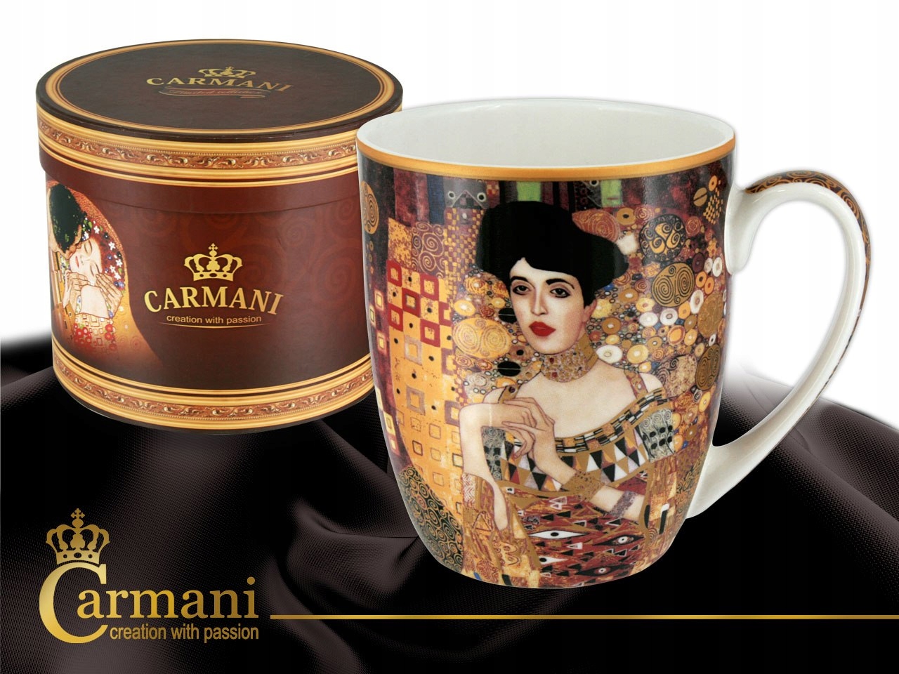 CARMANI KUBEK 400 ML G. KLIMT ADELE BLOCH